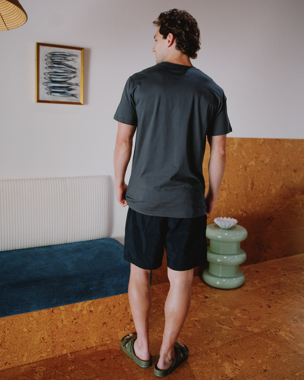 The Classic Tee 195GM - Charcoal