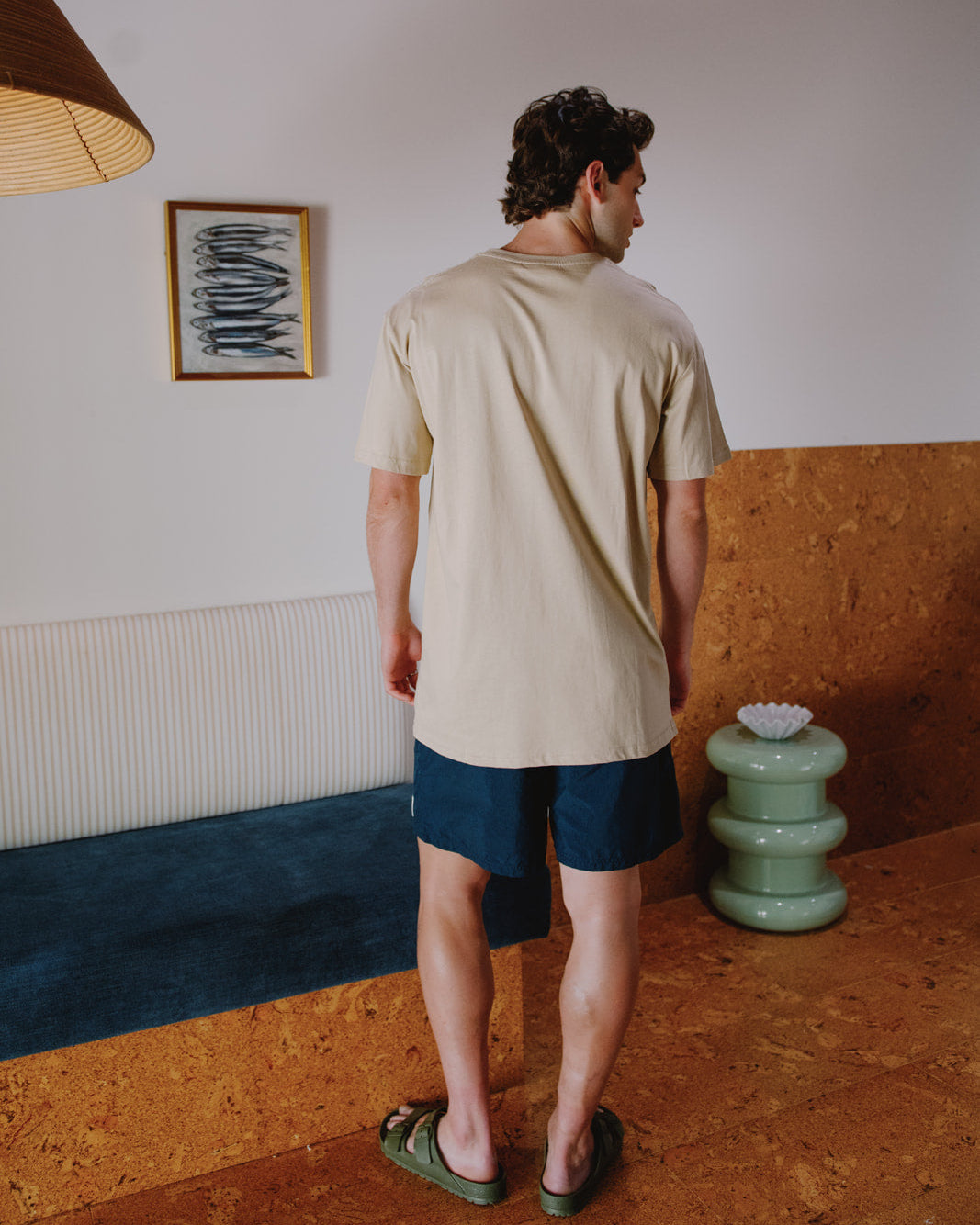 The Classic Tee 195GM  - Beige