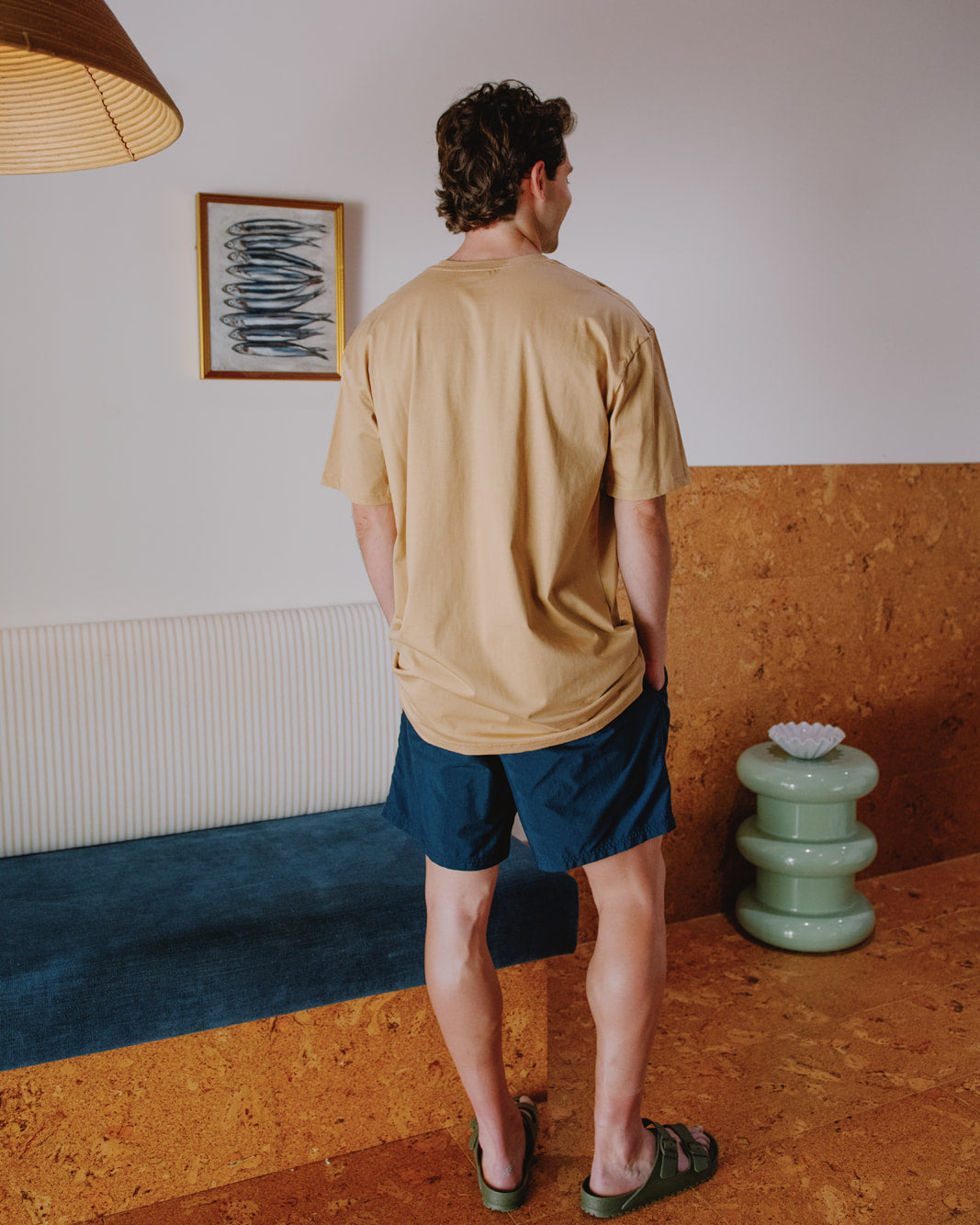 The Classic Tee 195GSM - Beige