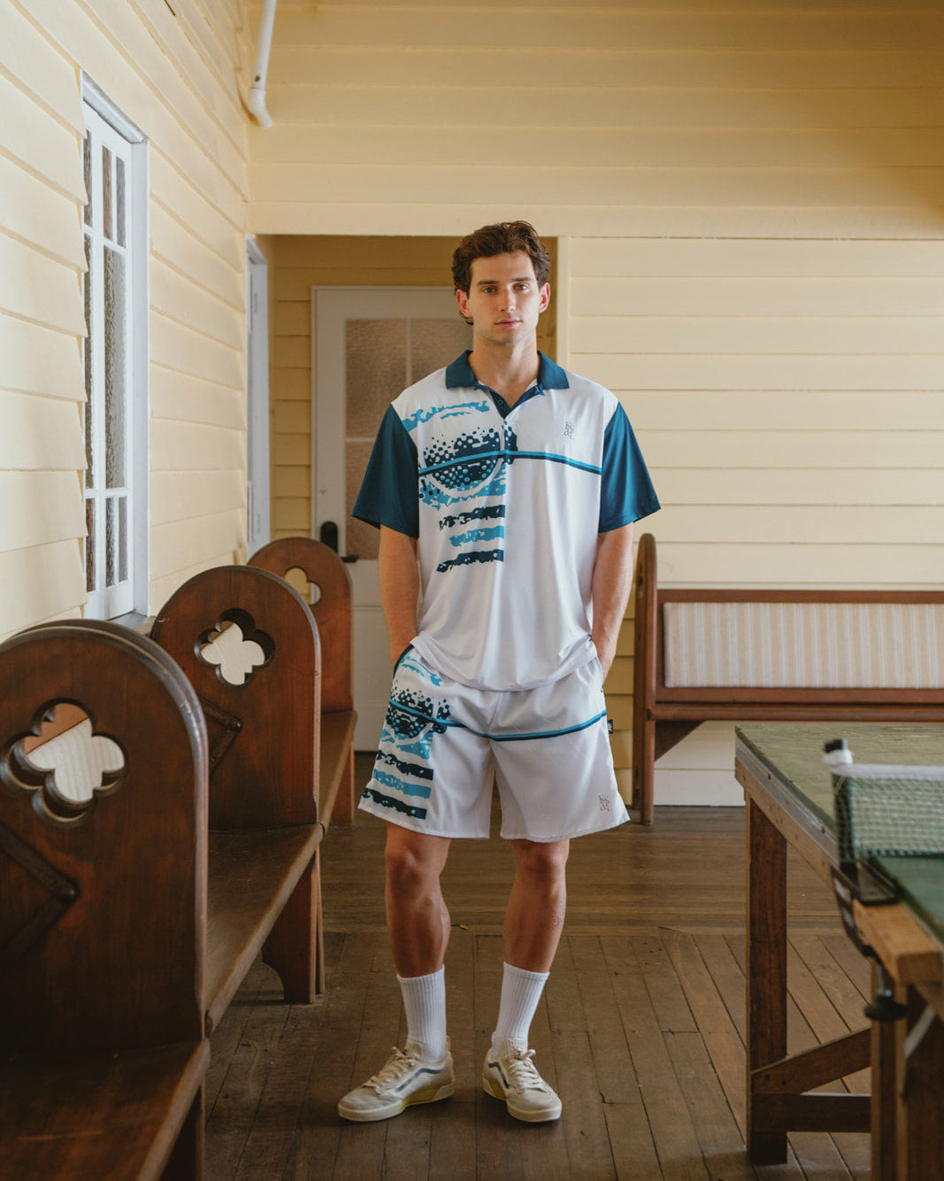 Vintage Inspired Tennis Polo - Boris