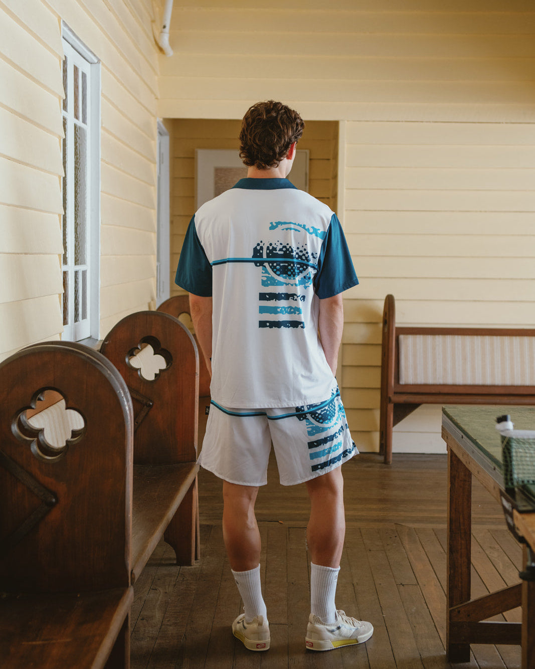 Vintage Inspired Tennis Polo - Boris