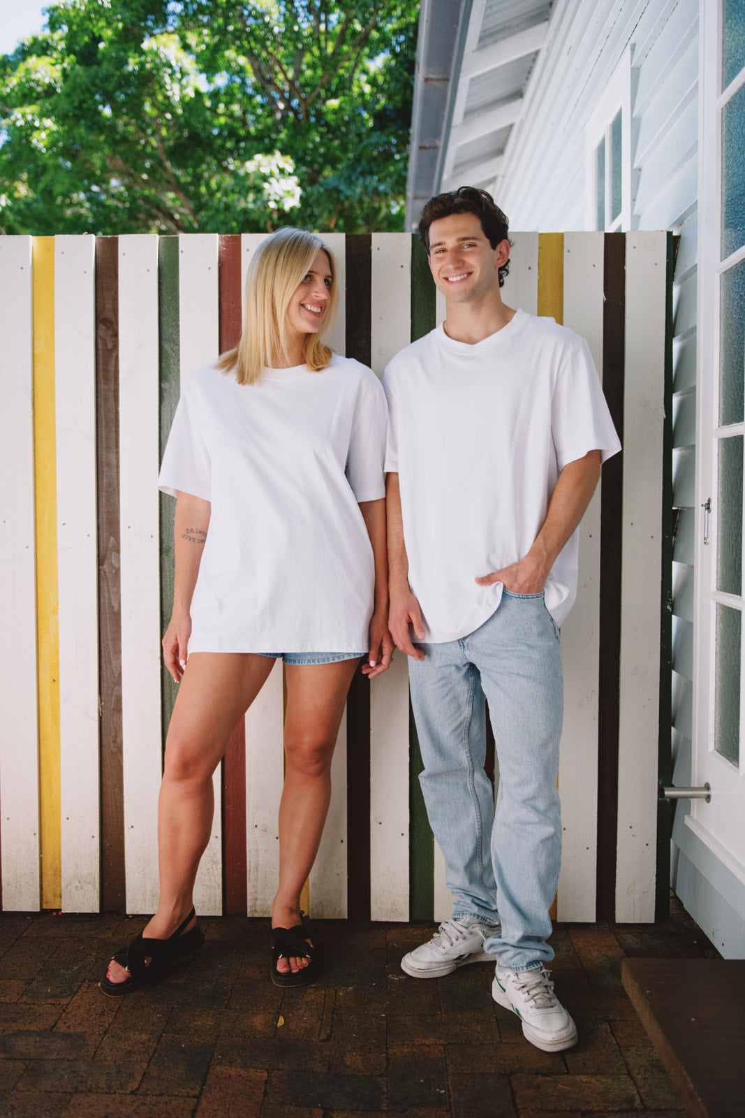 The Vintage Tee - White - 220GSM