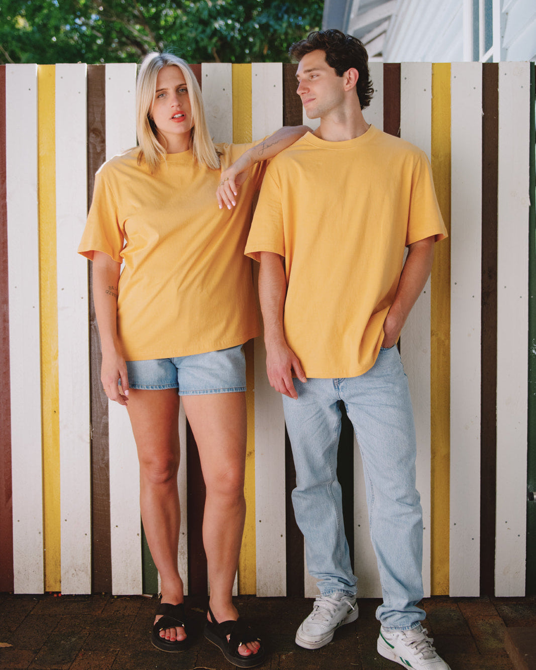 The Vintage Tee 220GSM - Marigold