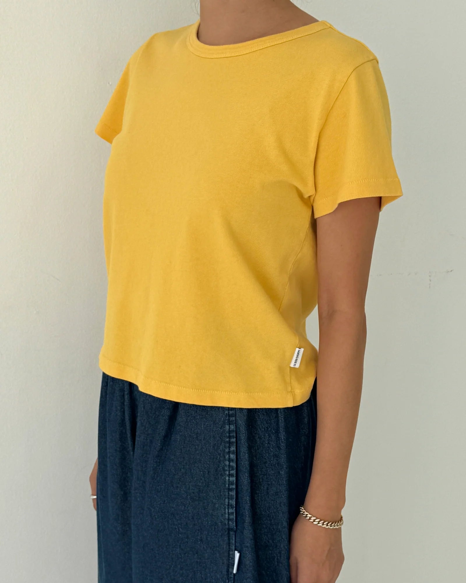 The Little Boy Tee - Egg Yolk