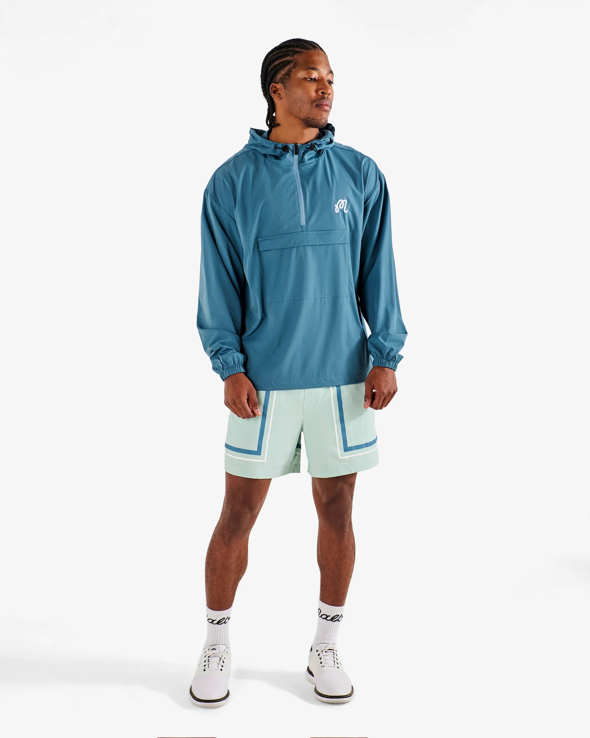 Bridge Anorak - Aegean Blue
