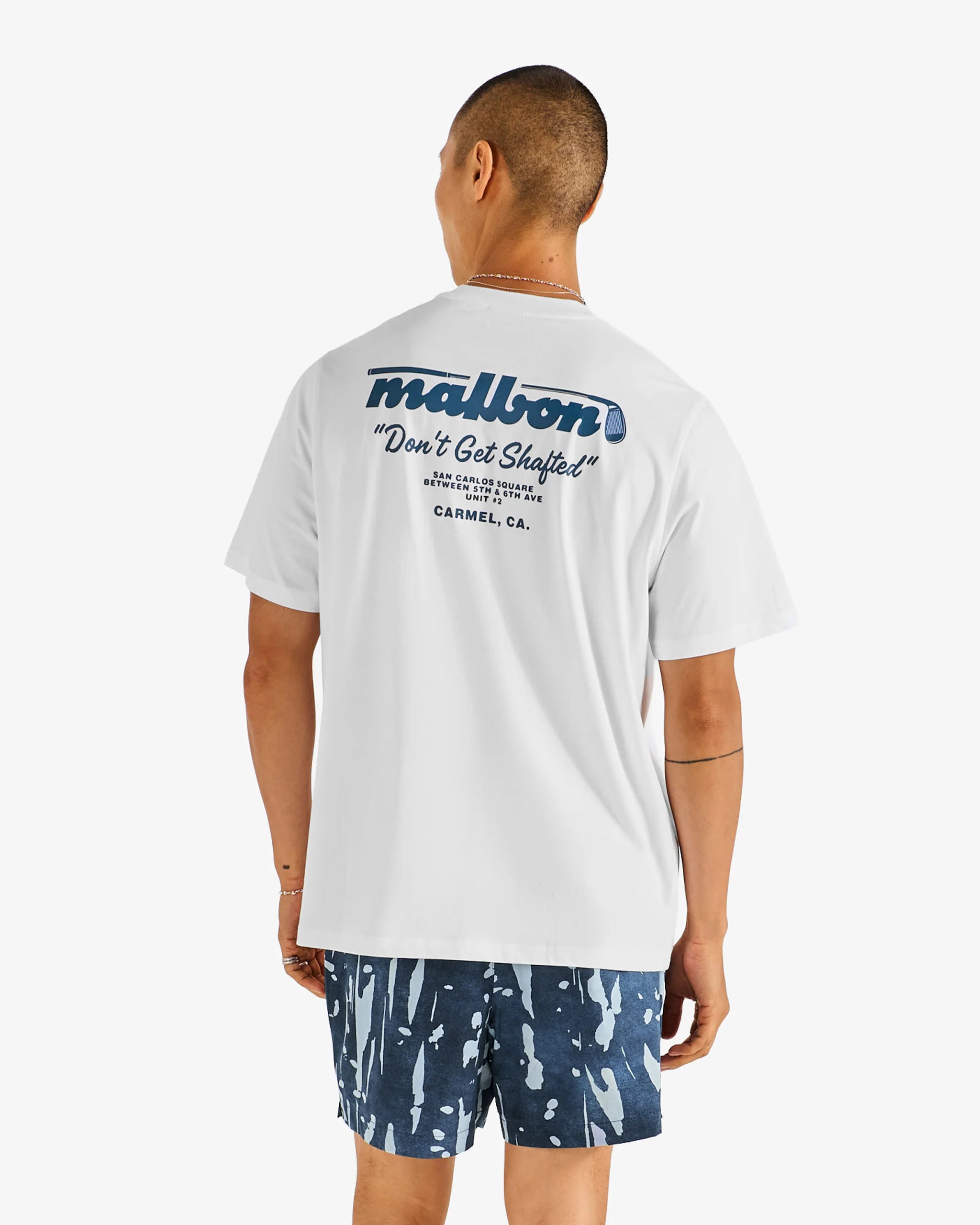 Vista Repair Tee - White