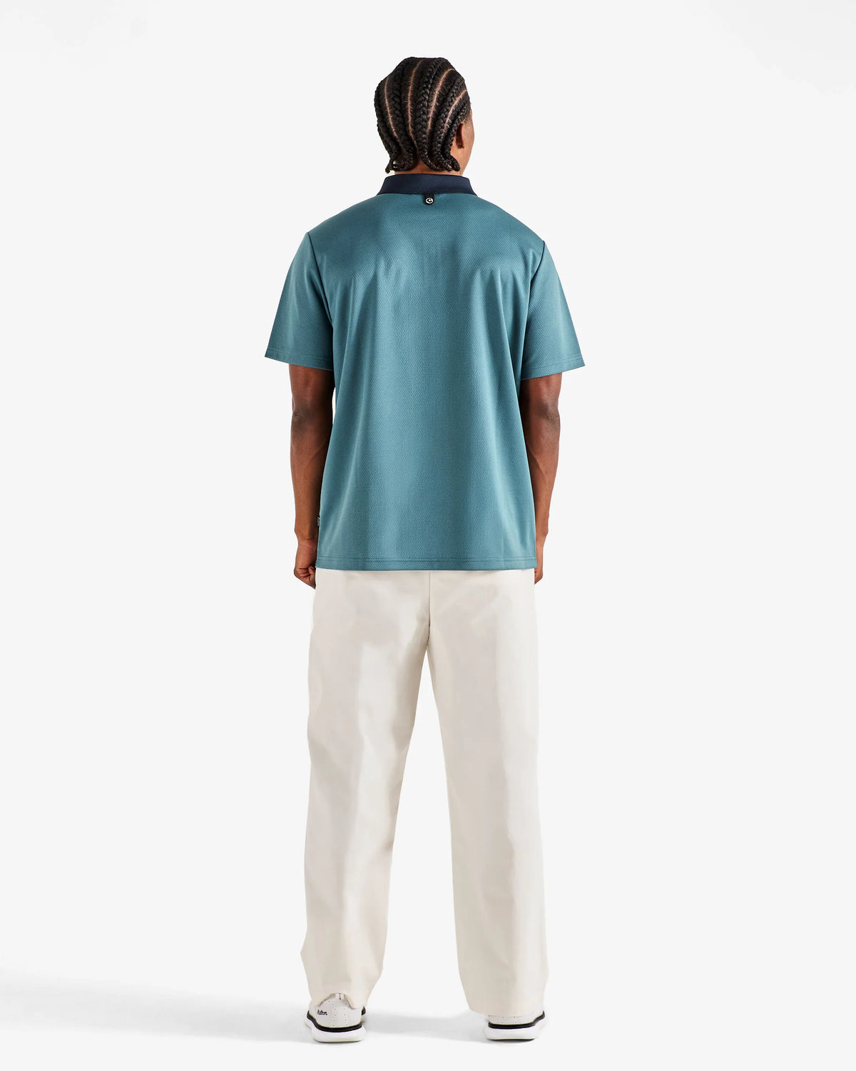 Fairway Hex Polo - Slate