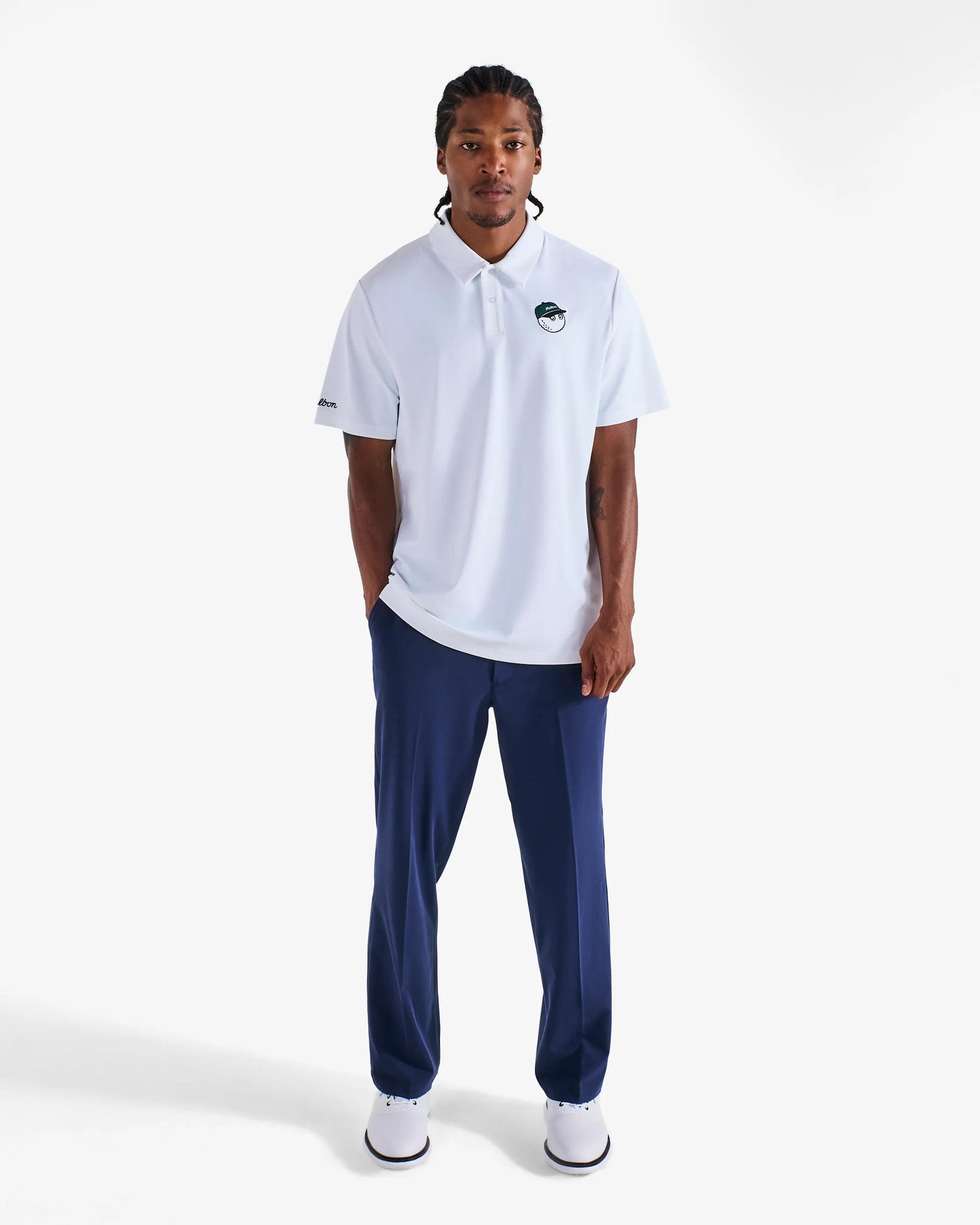Fairway Baldwin Polo - White