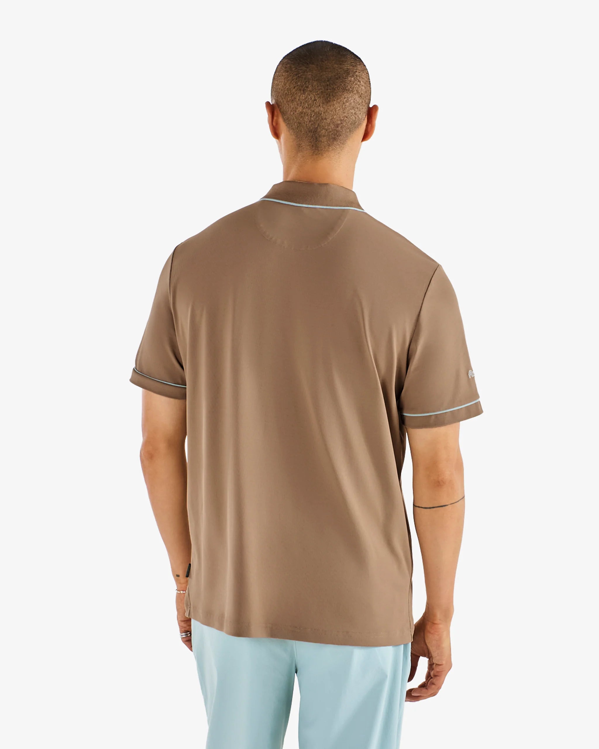 Dove Performance Pique Polo - Hawk