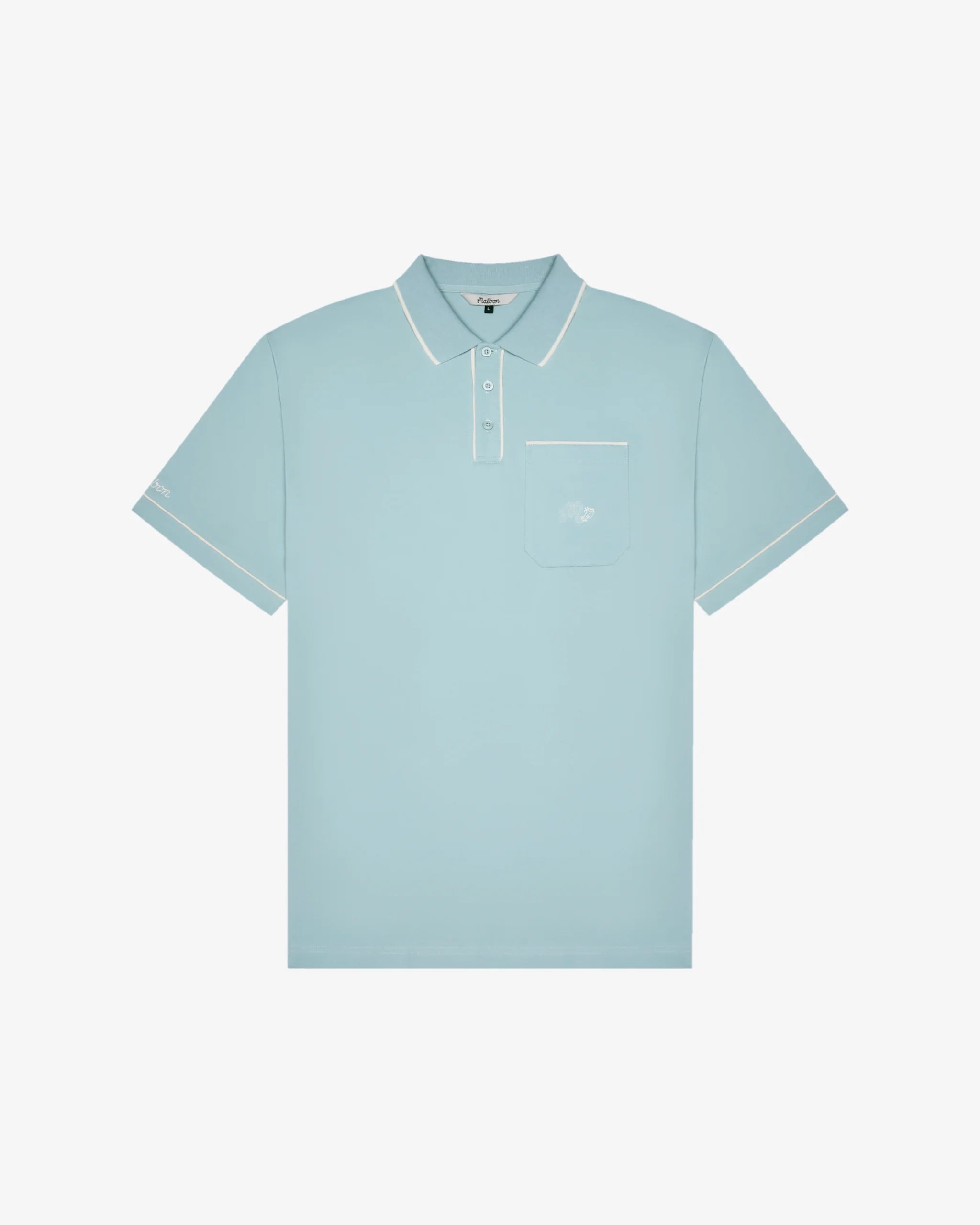 Dove Performance Pique Polo - Light Blue