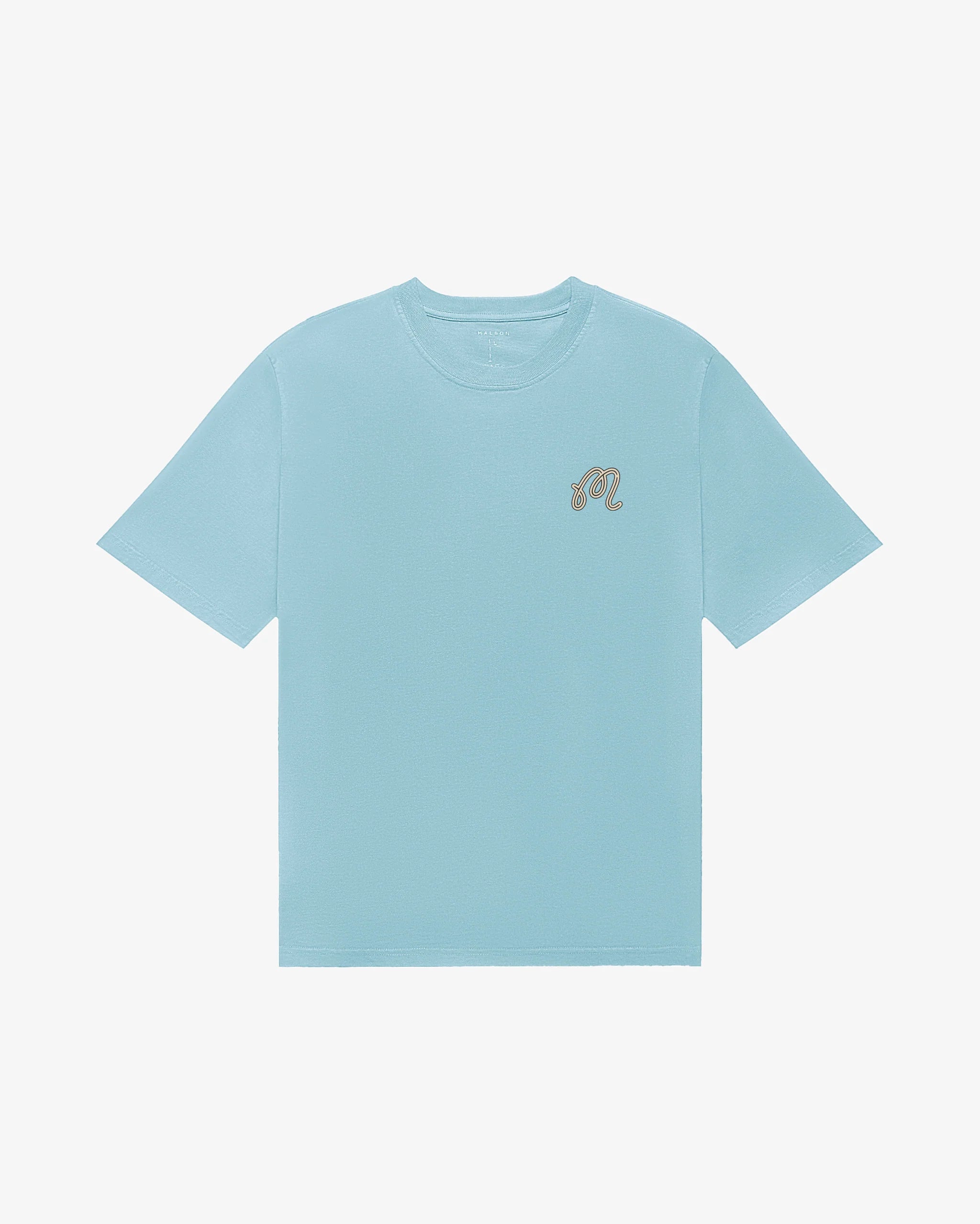 Bermuda Hawk & Dove Tee - Light Blue