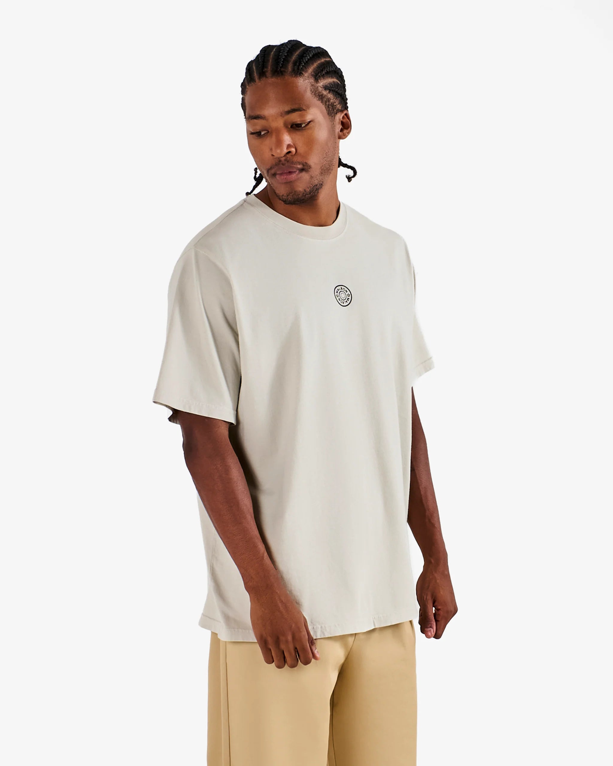 Bermuda Hi Power Shot Tee - Ivory