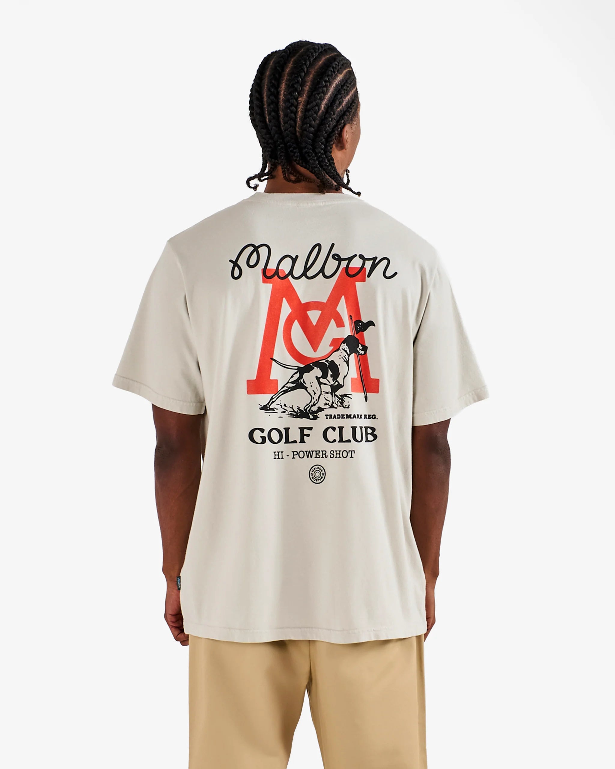 Bermuda Hi Power Shot Tee - Ivory