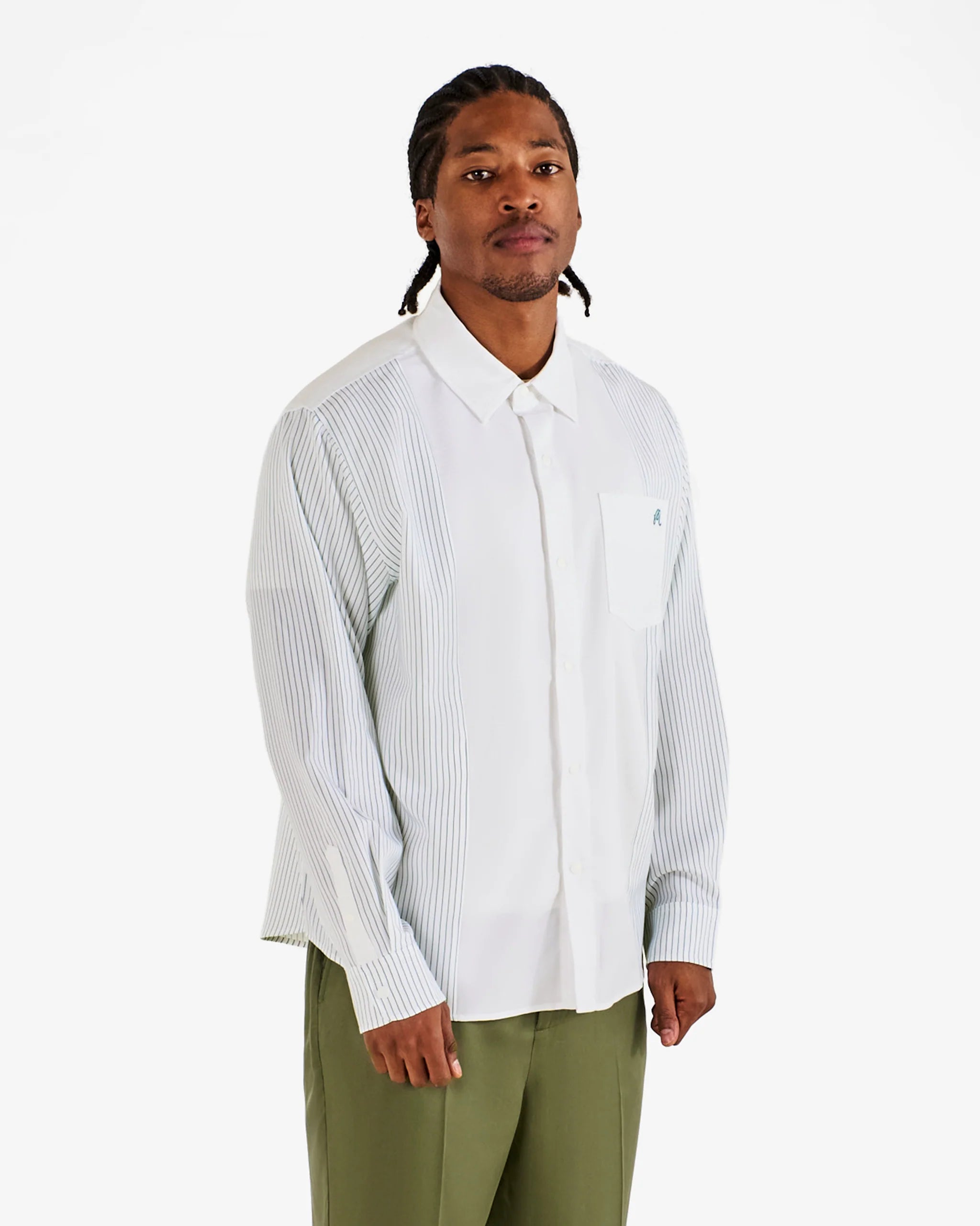 Montescristo Shirt - White/Light Blue