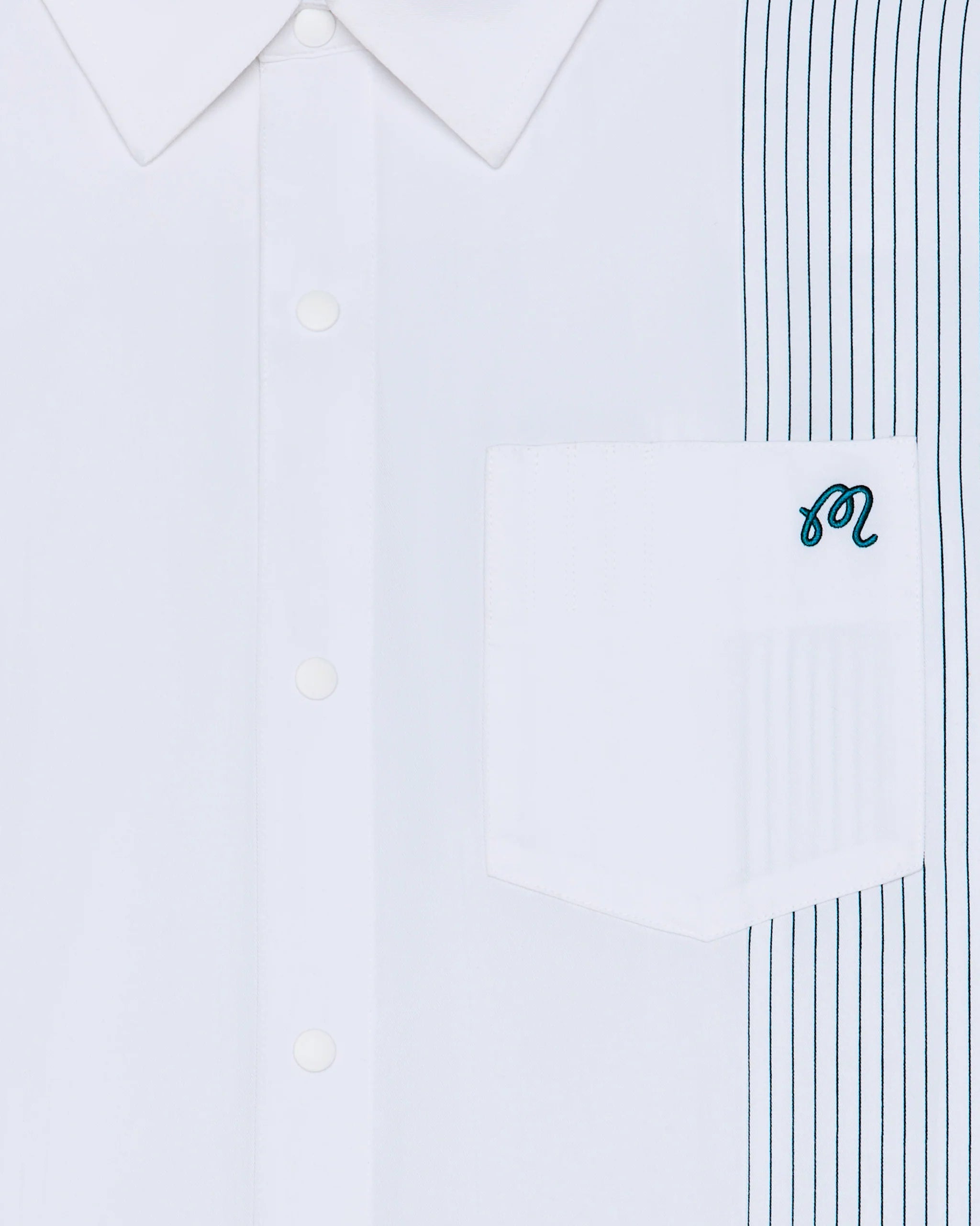 Montescristo Shirt - White/Light Blue