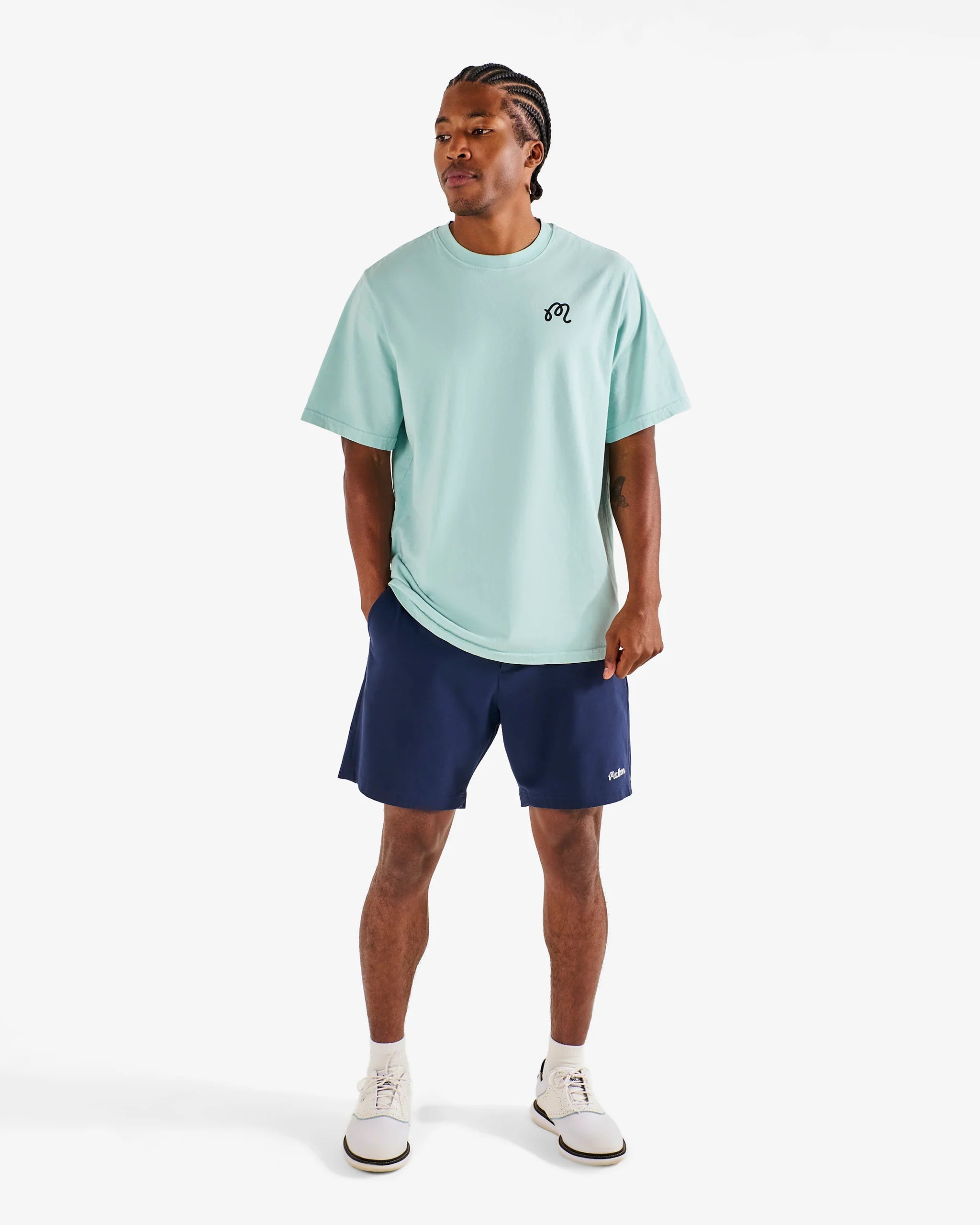 Bermuda Cigar Tee - Surf Spray