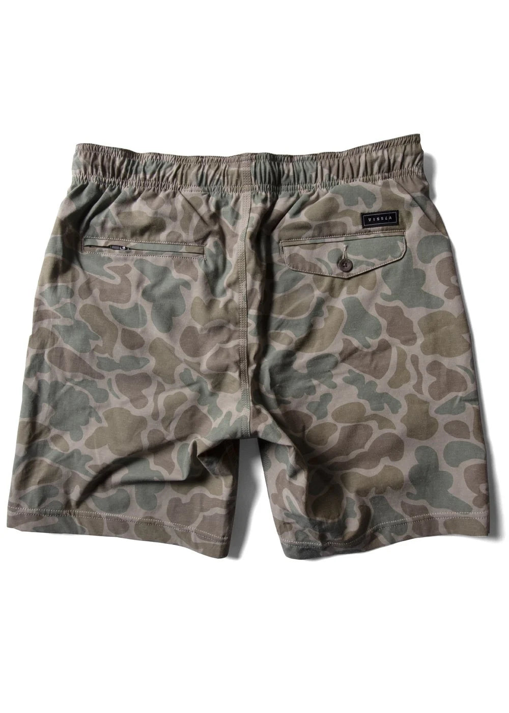 Hemp No See Ums Eco 18" Elastic Walkshort - Camo