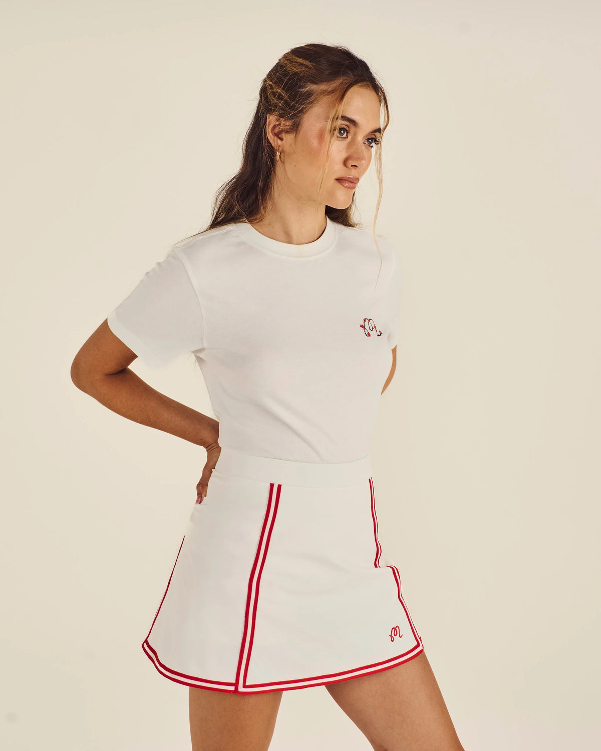 Cosette Blossom Tee - White