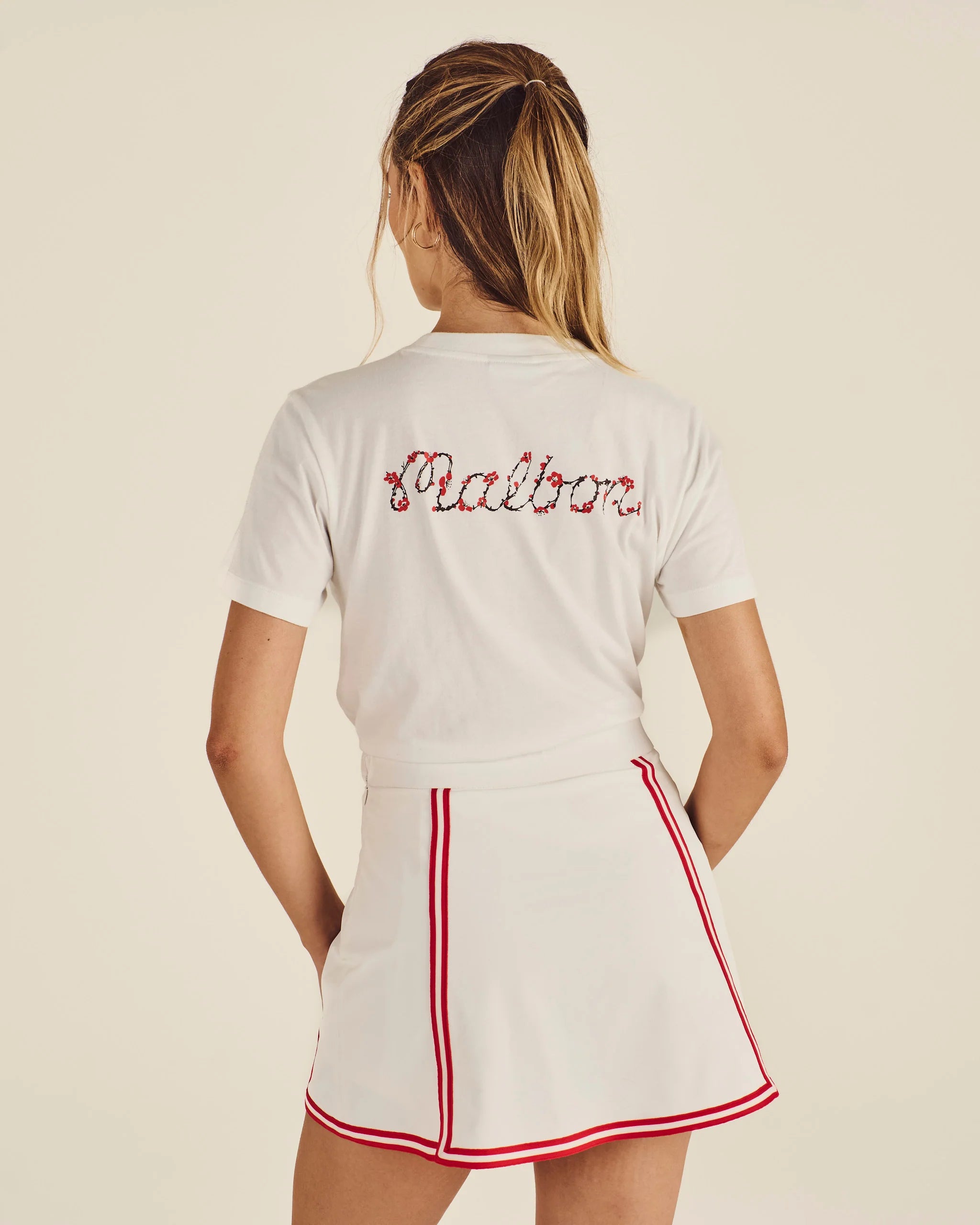 Cosette Blossom Tee - White