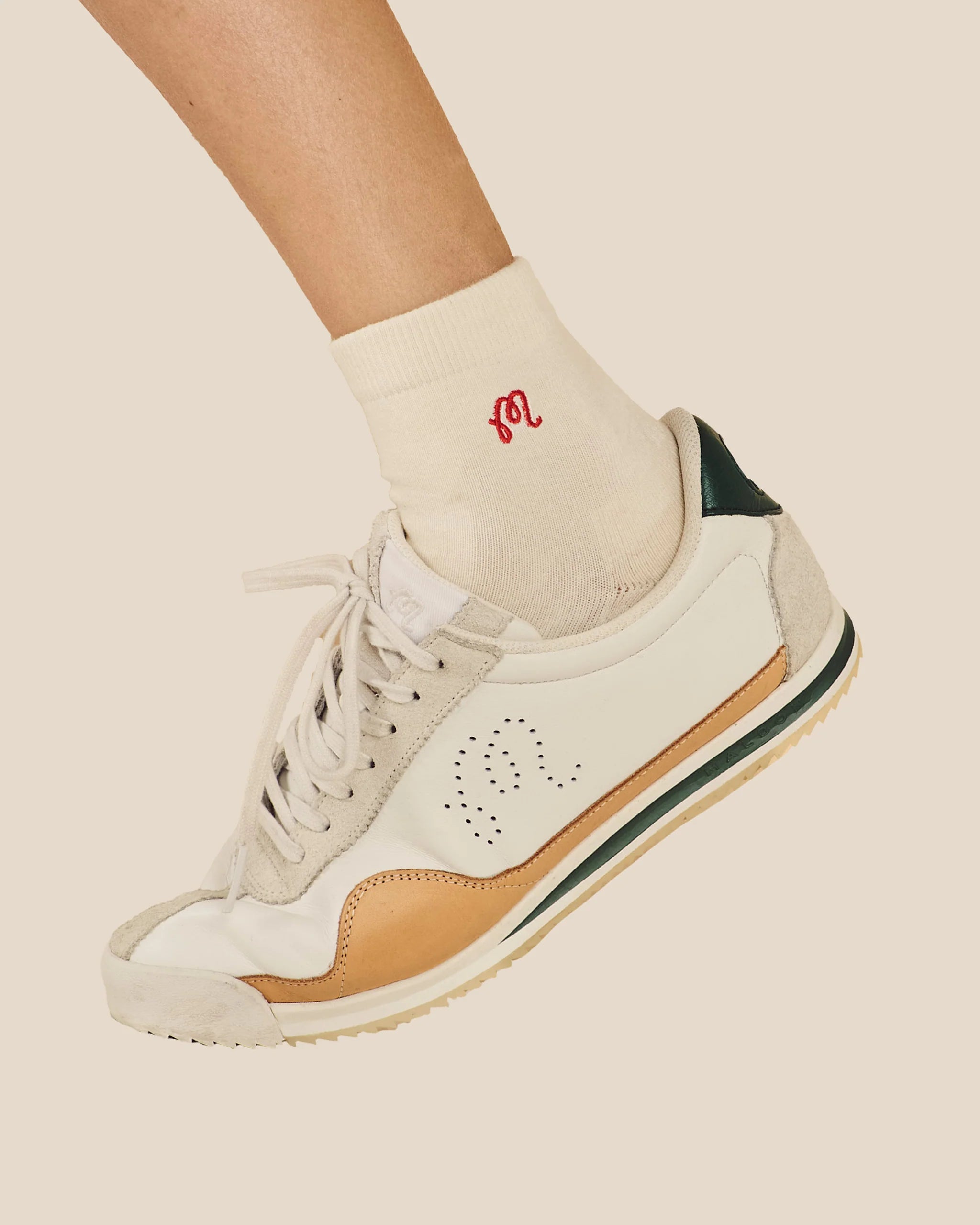 Capri Ankle Sock - Vanilla