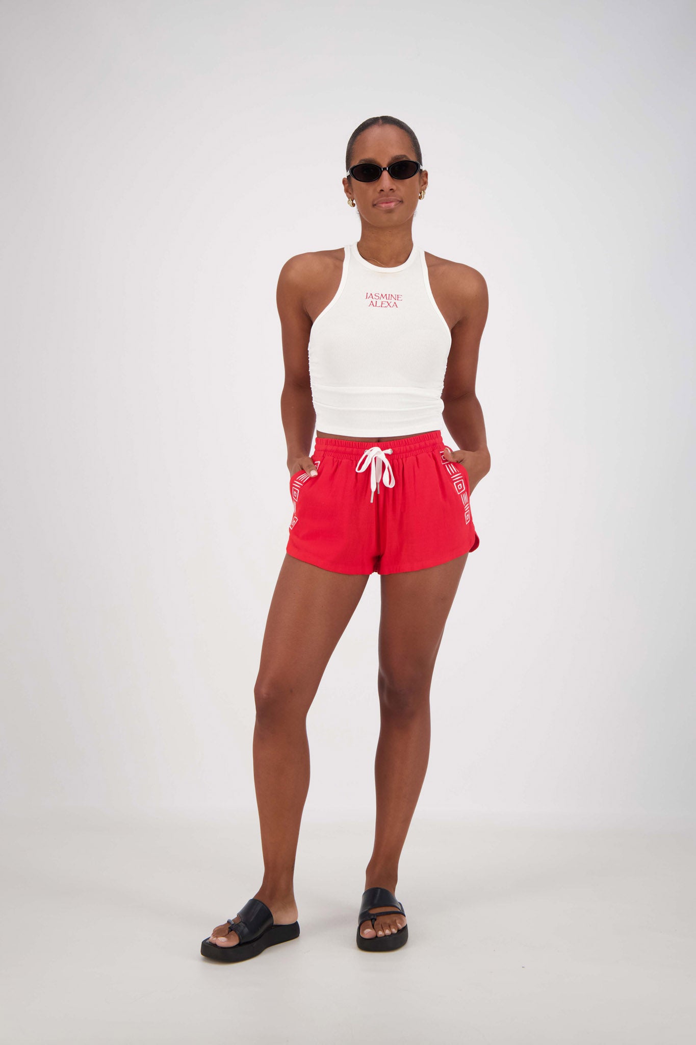 Rosetta Shorts - Red