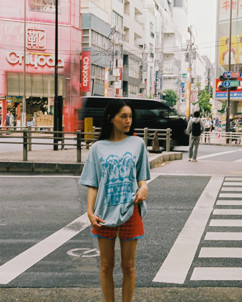 Palm Core Tee - Blue