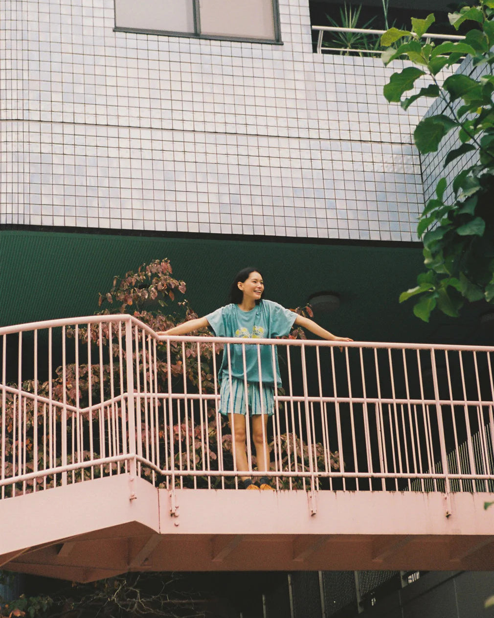 Crystal Blue Stripe Boxer Short