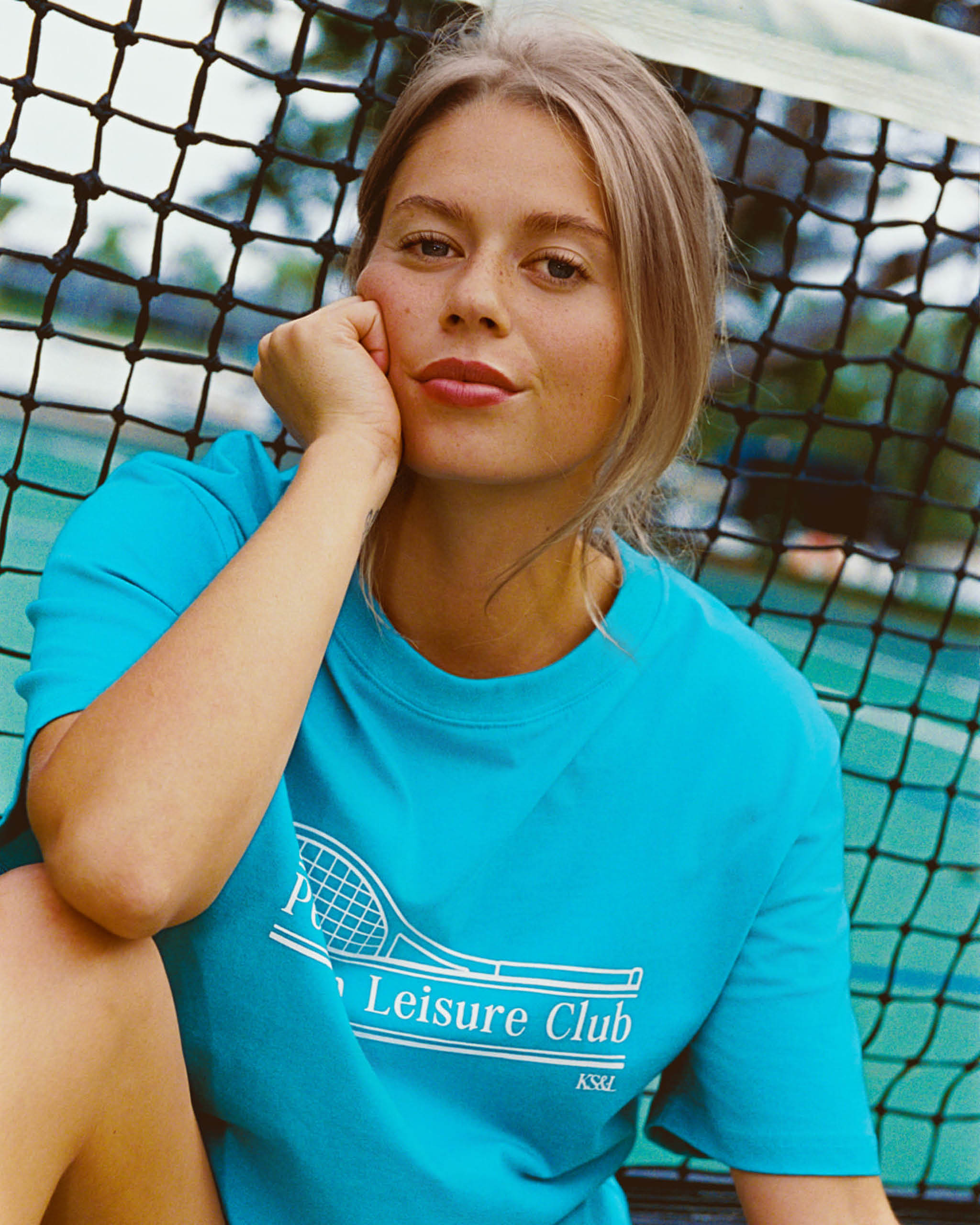 Peregian Leisure Club Tee - Blue