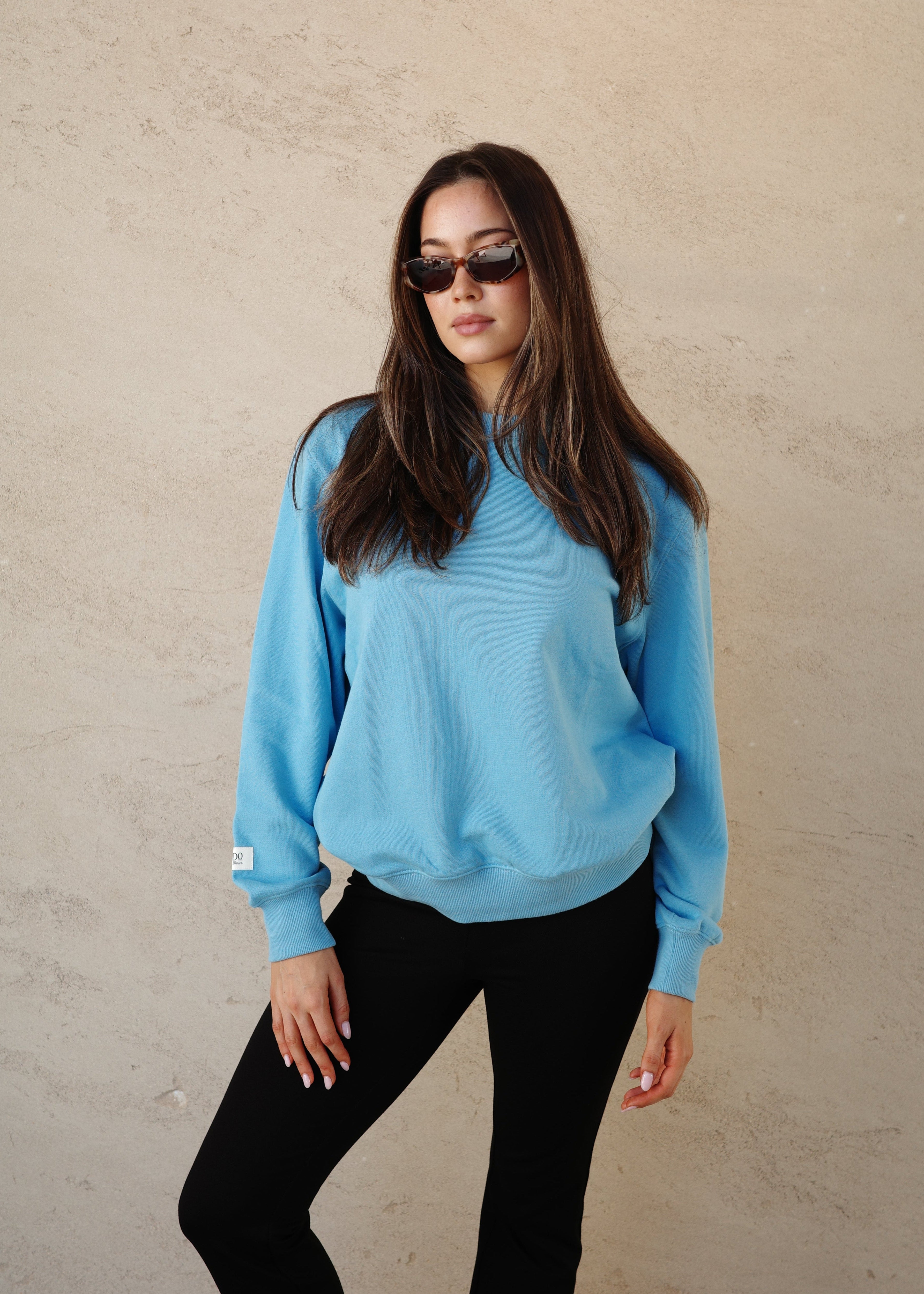 The Weekender Unisex Crew Jumper - Blue