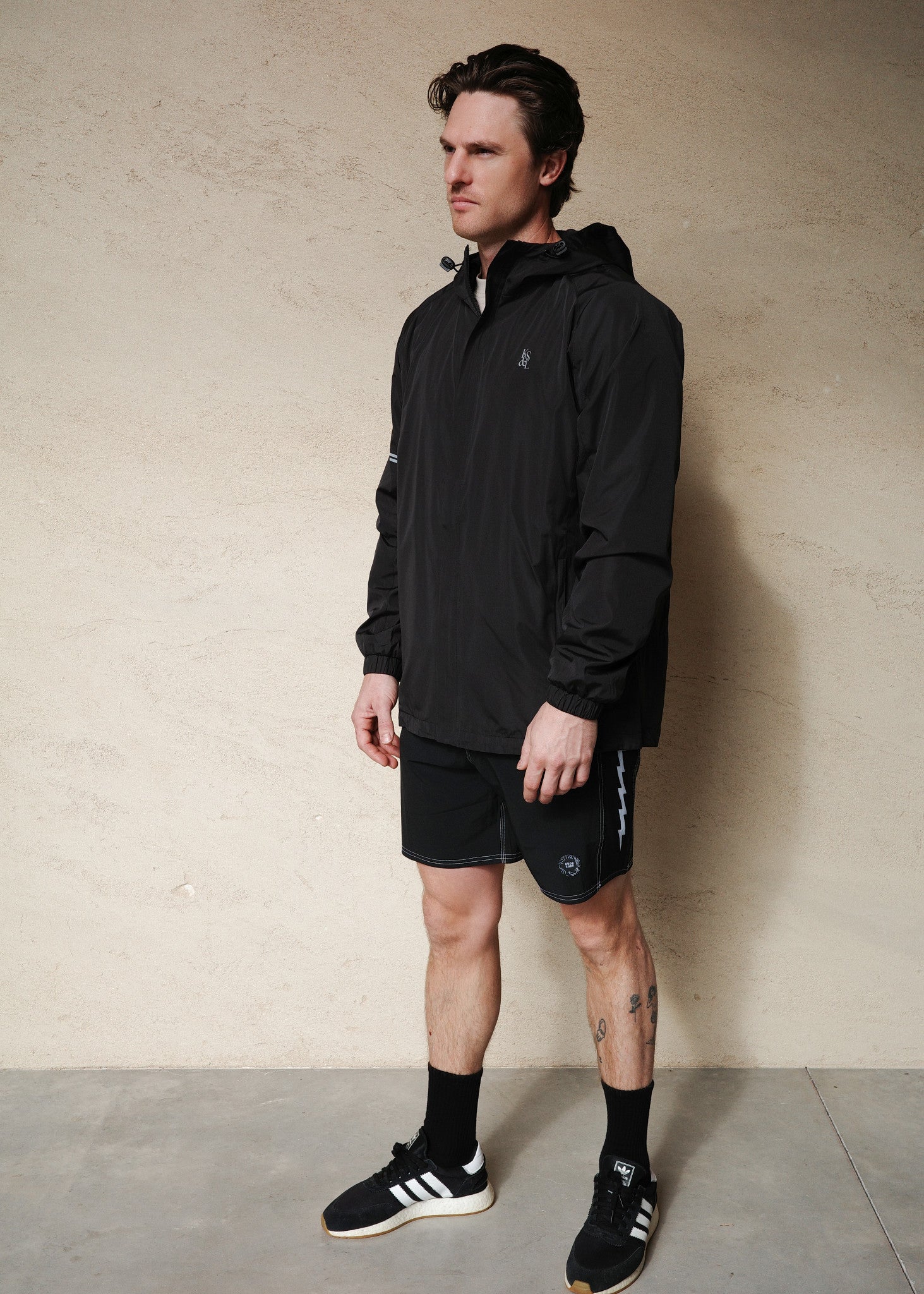 Reflective All Weather Jacket - Black