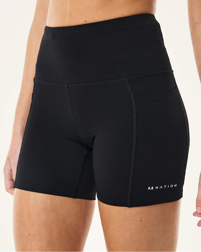 Recalibrate 5" bike short - black
