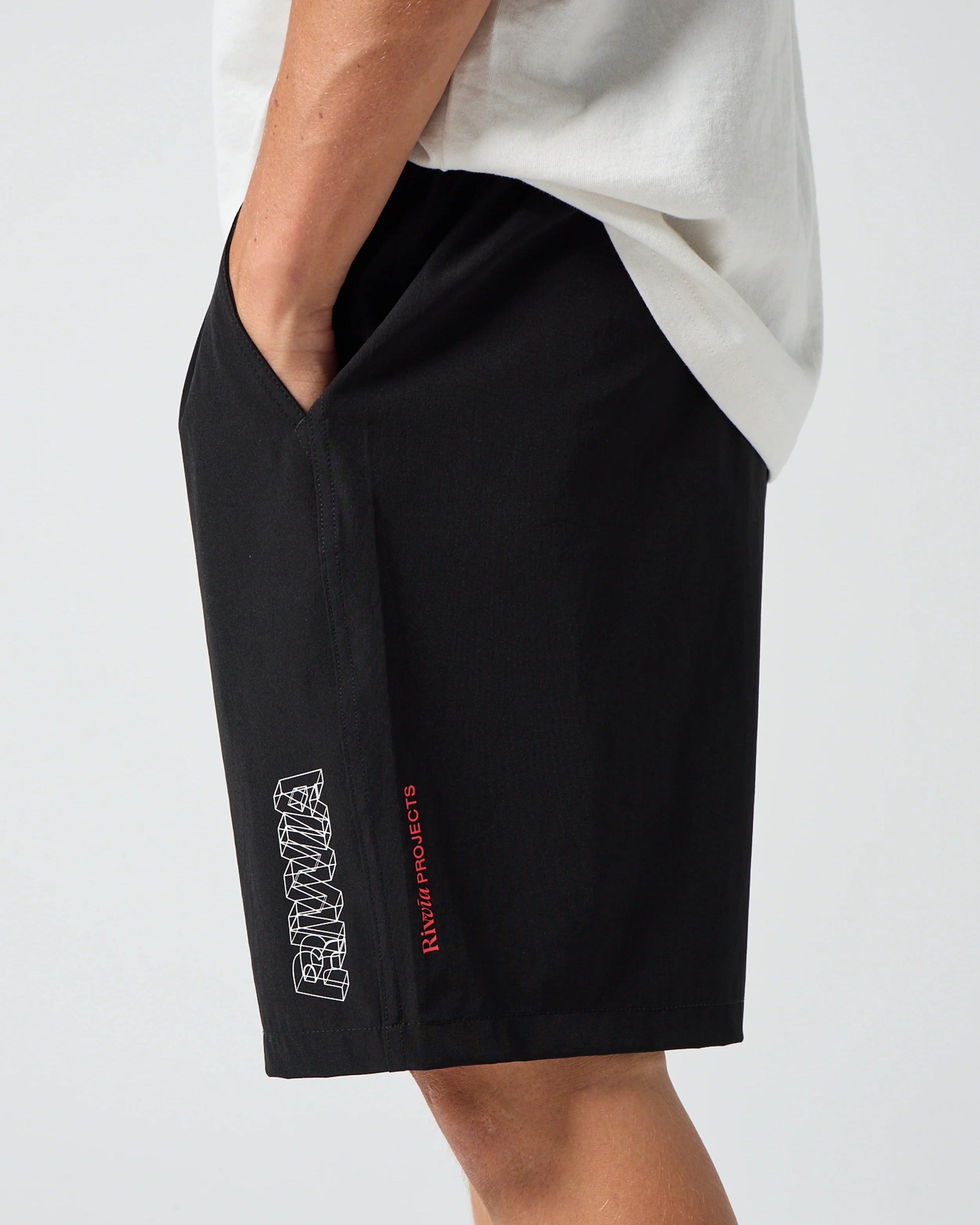 Daily Ride Grid Short - Black