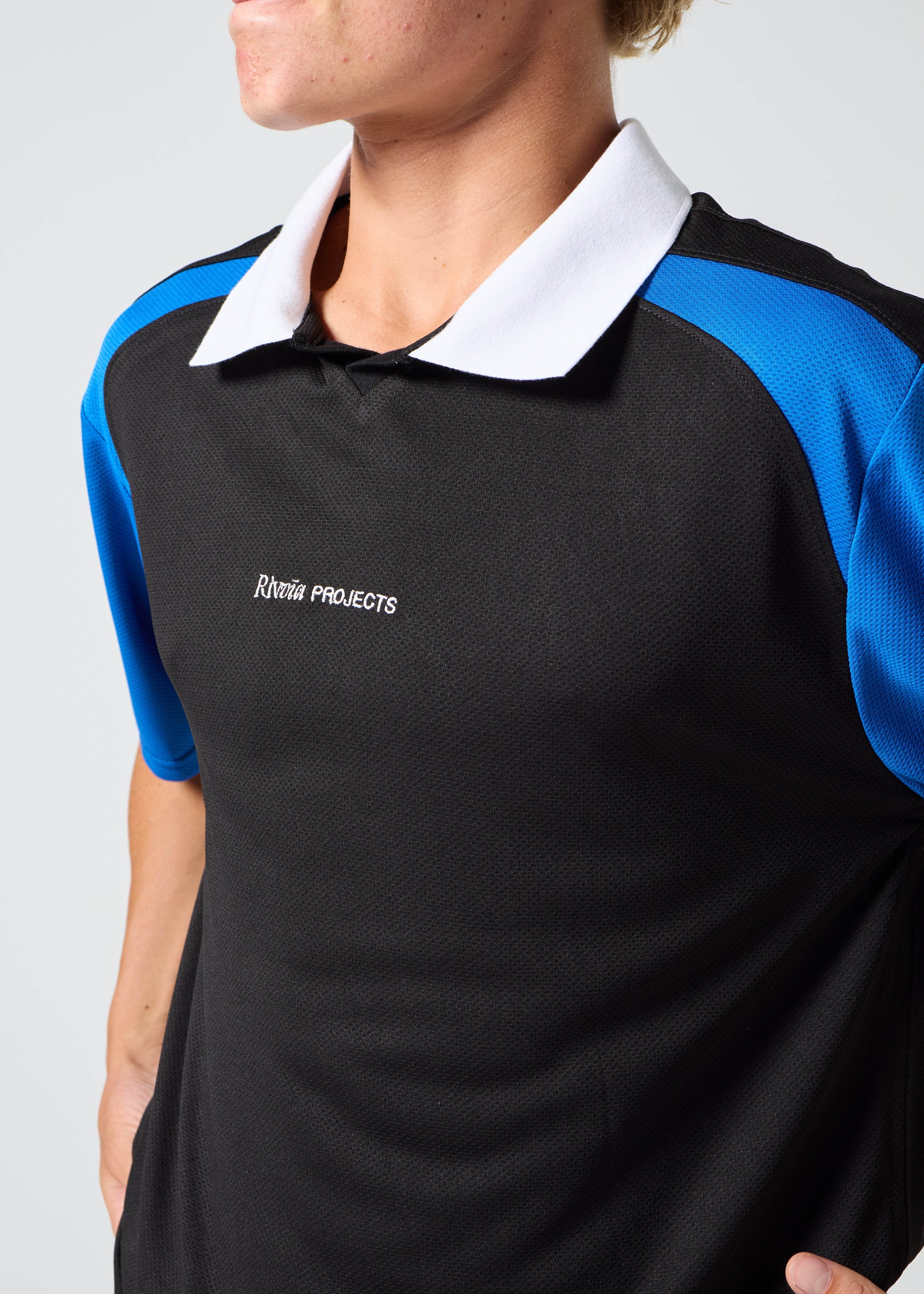 Passage Polo - Black/Blue