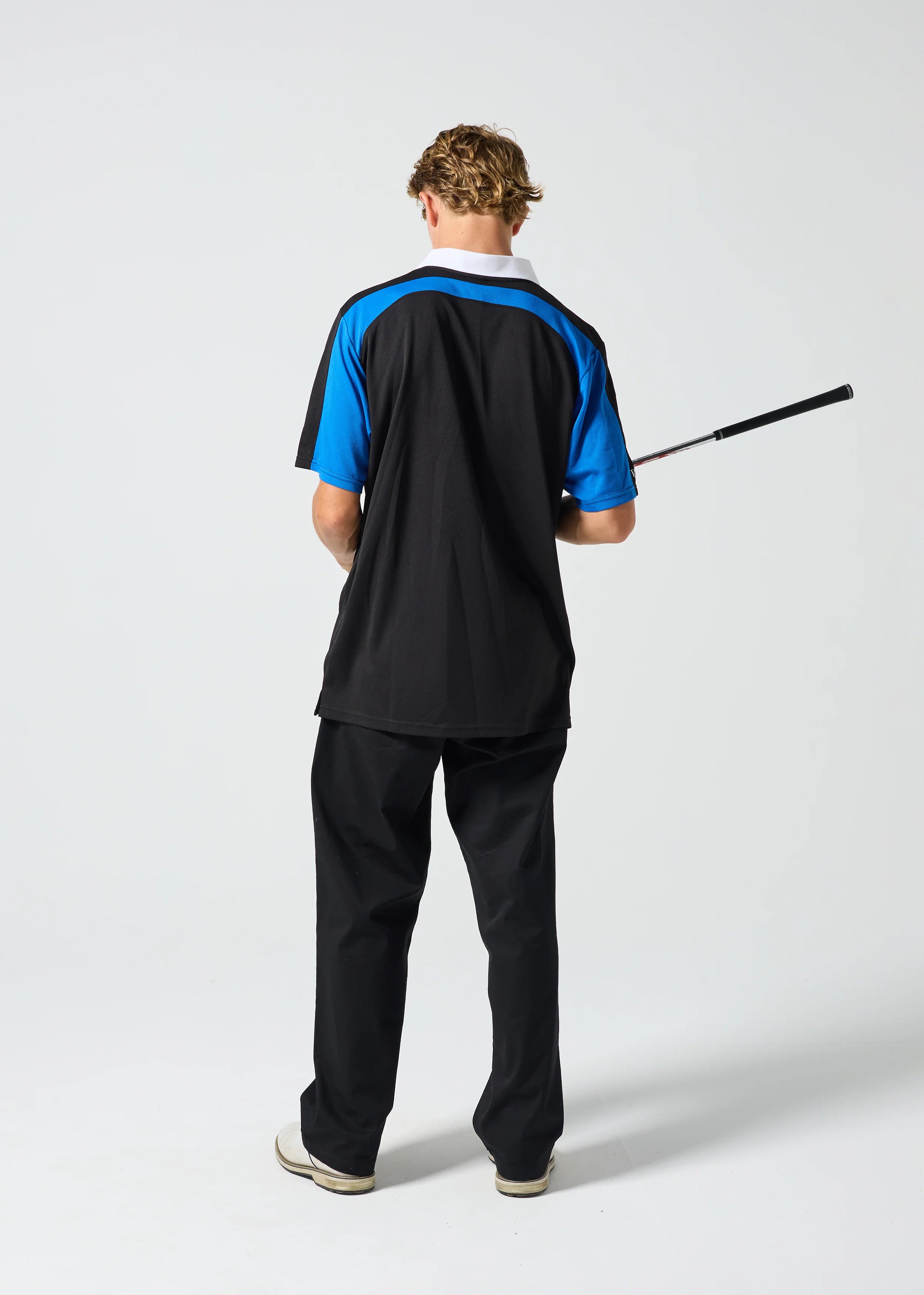 Passage Polo - Black/Blue