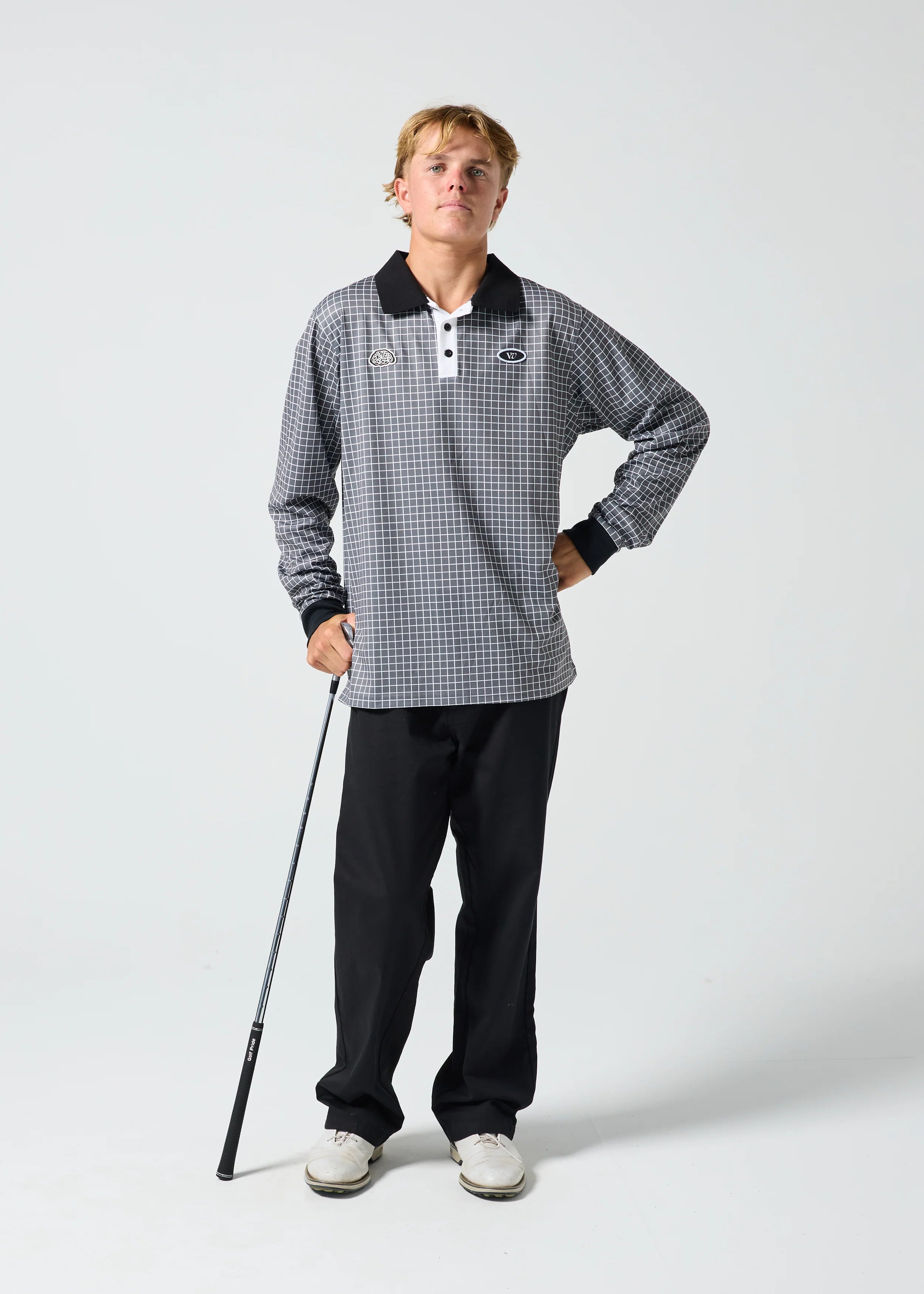 Choice Ls Polo -Black