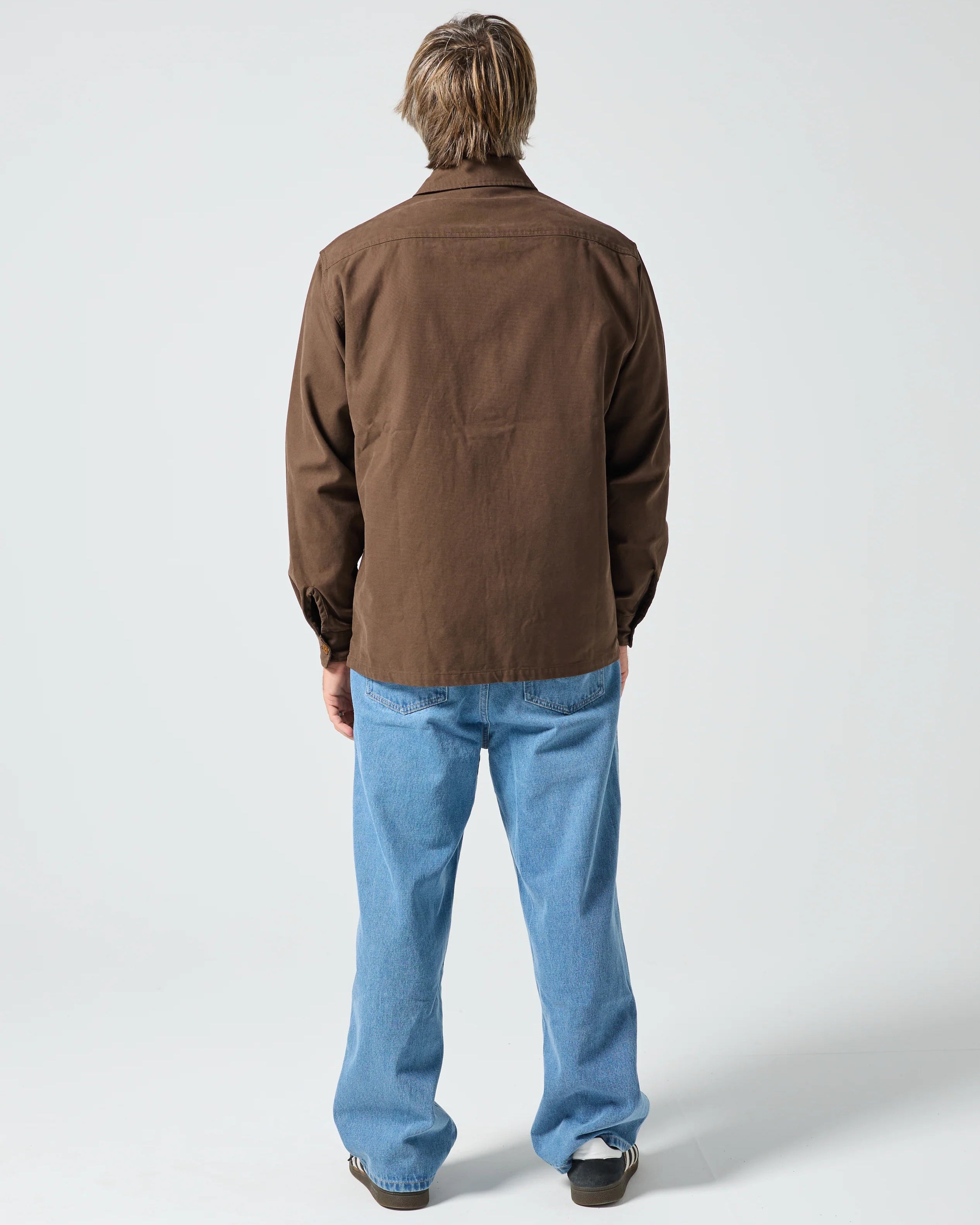 Off Track LS Shirt - Brown