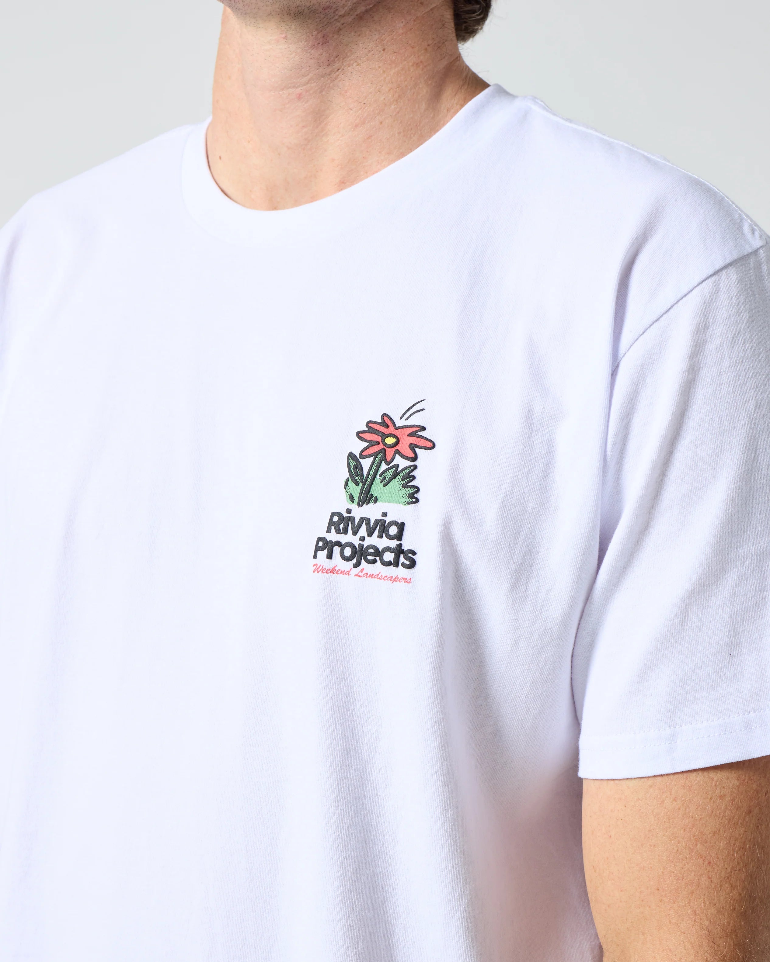Weekend Landscapers T-shirt - White