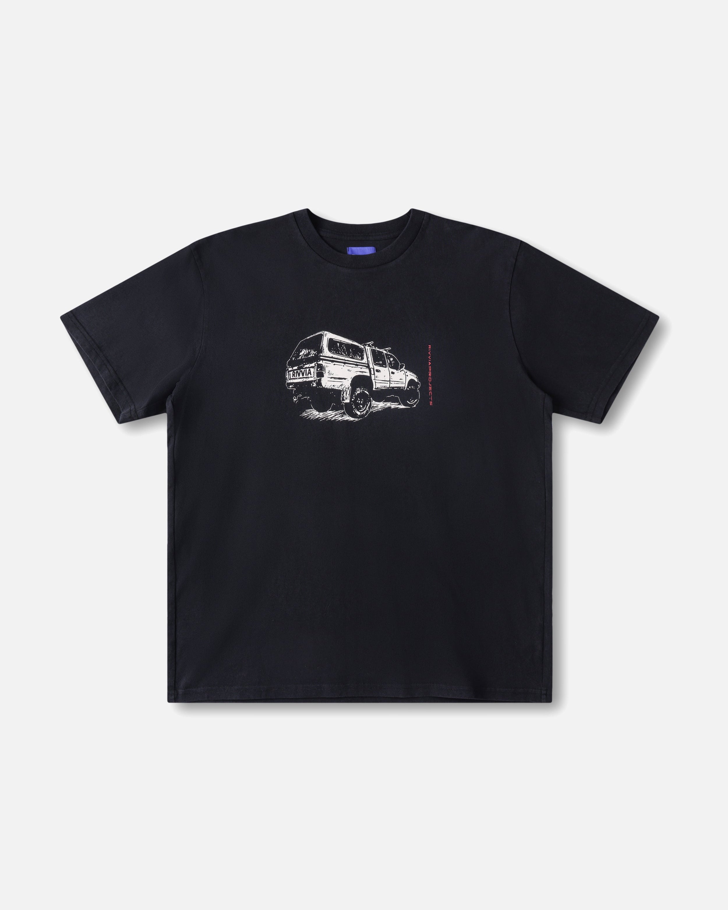 4WD T-SHIRT - WASHED BLACK