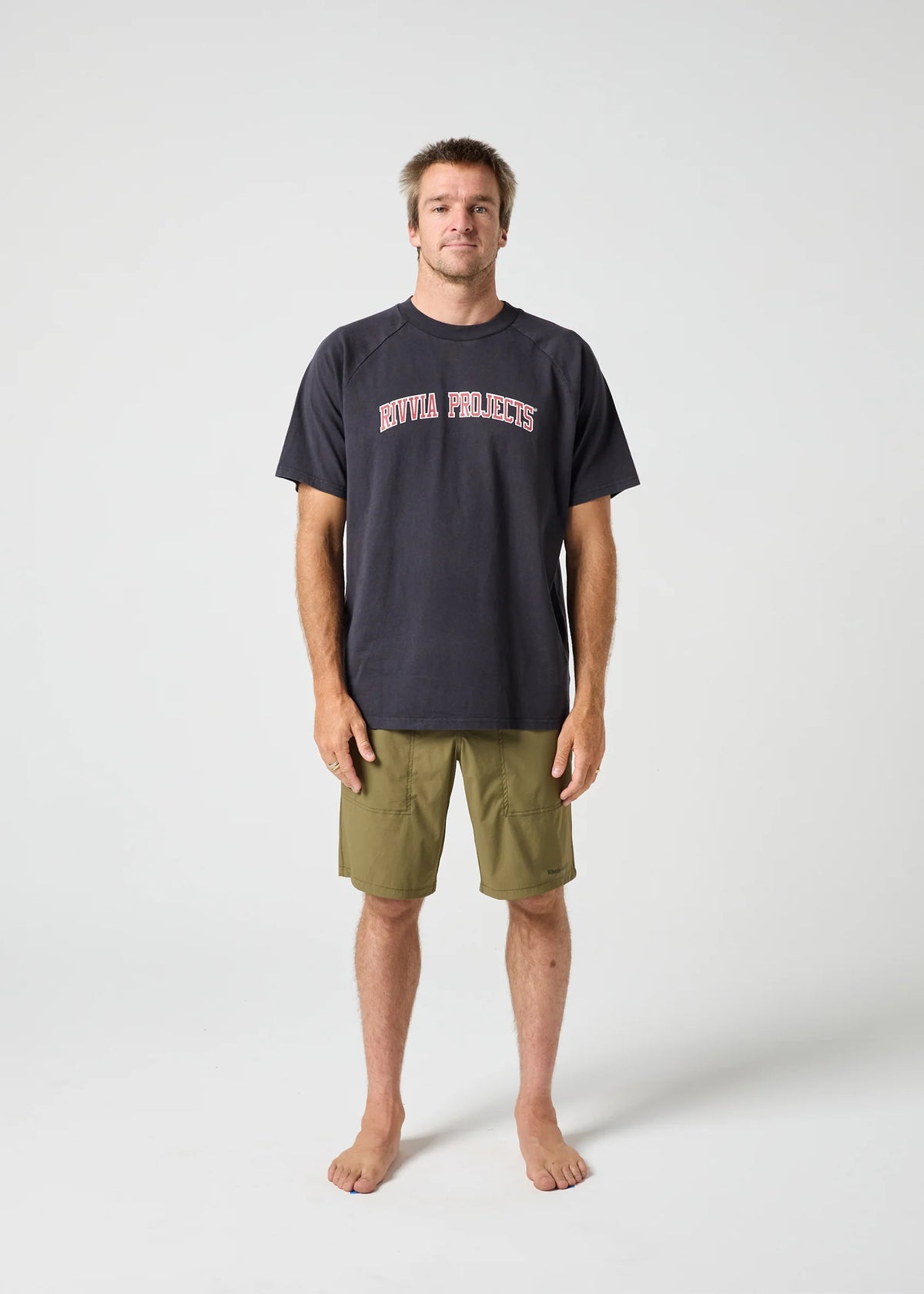 Institute Relaxed Fit T-shirt - Washed Black