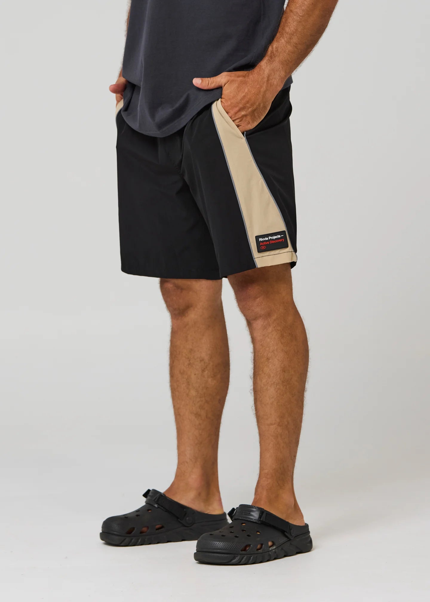 Daily Ride Data Short - Black/Bone