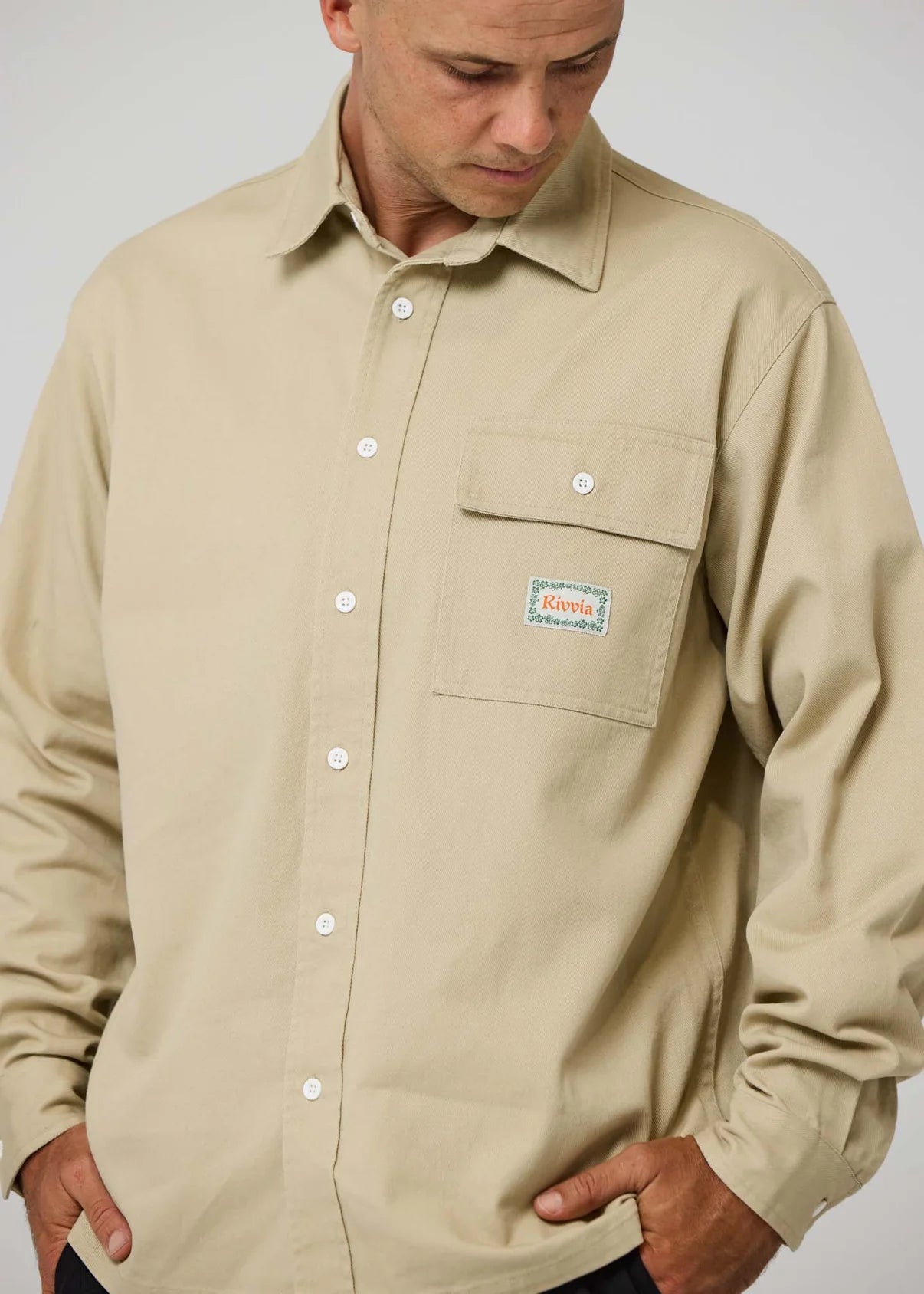 Wallflower Off Track Shirt - Bone