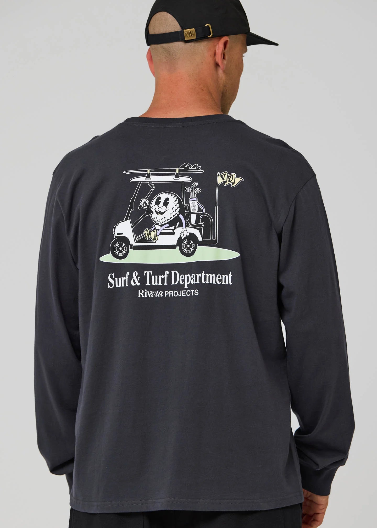 Caddy Long Sleeve T-shirt - Pigment Black