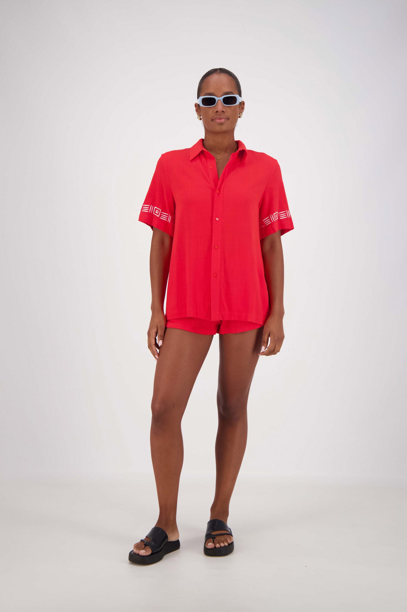 Rosetta Shirt - Red