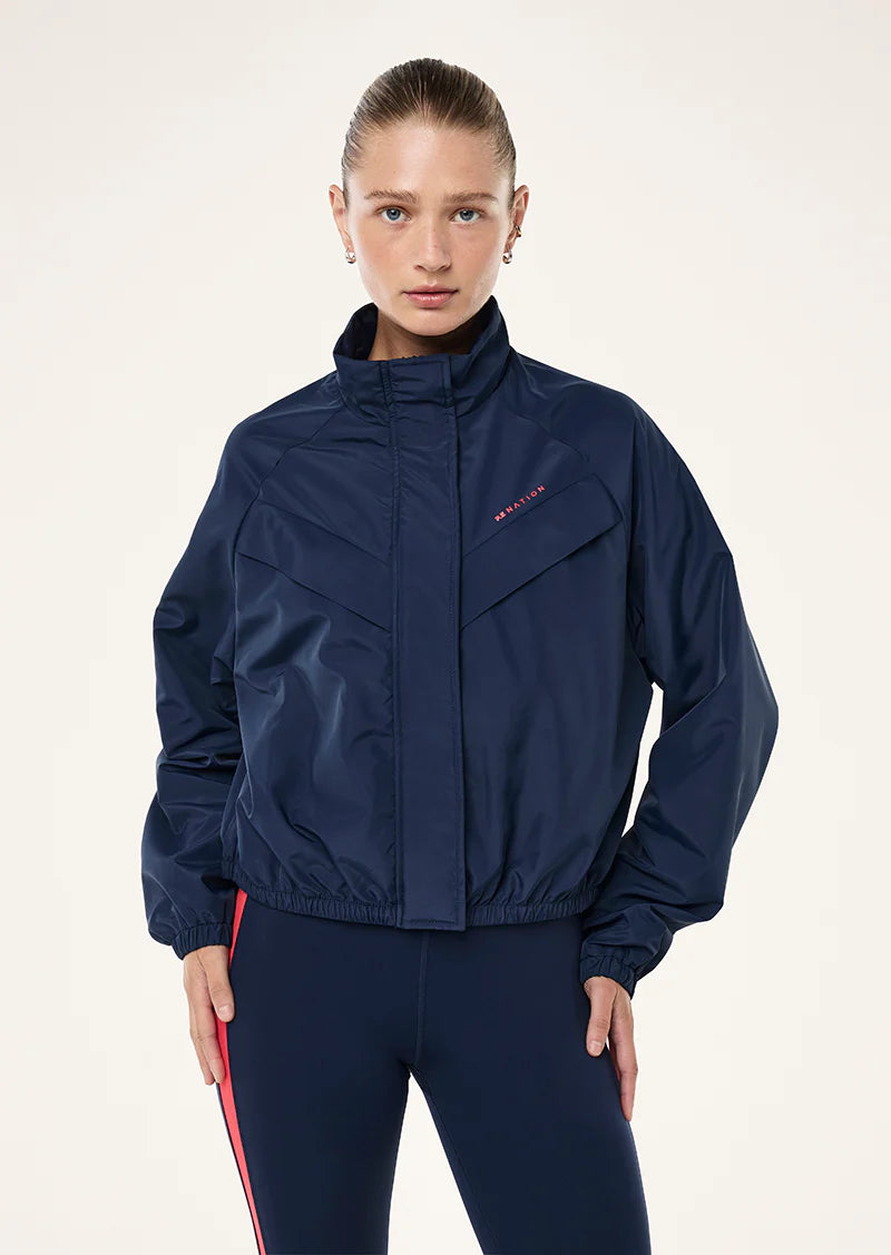 Shield jacket -Dark navy