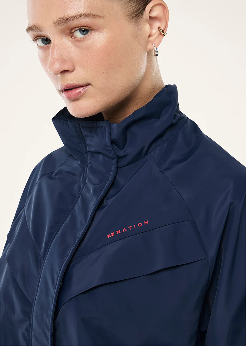 Shield jacket -Dark navy