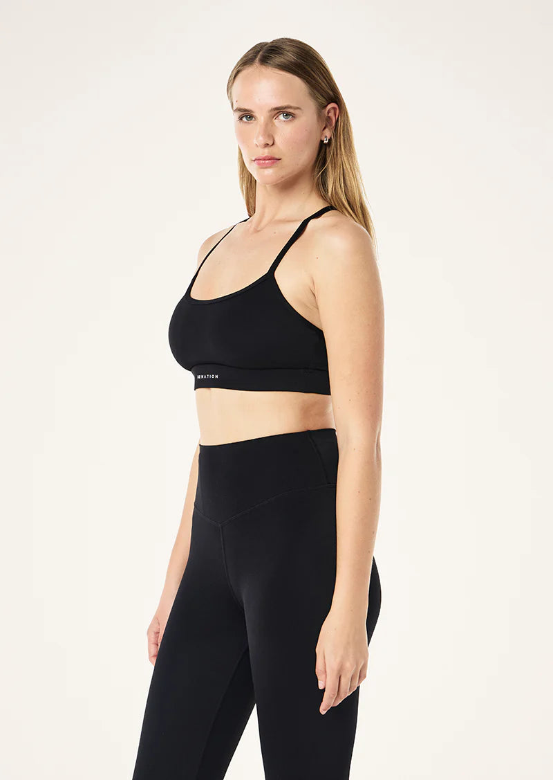Signature sports bra - black