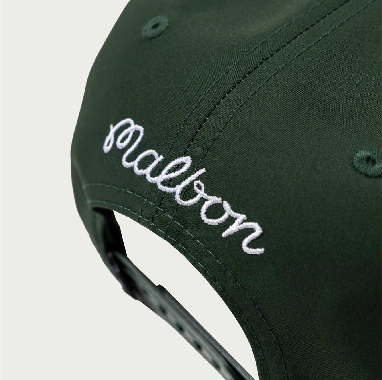 Malbon Golf Snapback Hat - Green