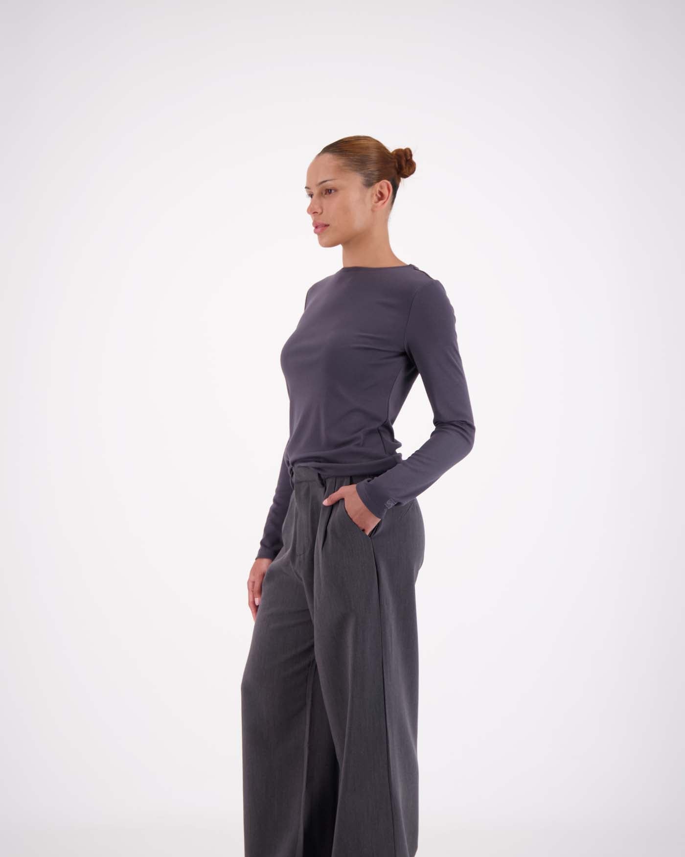 Soho Long sleeve - Steel grey