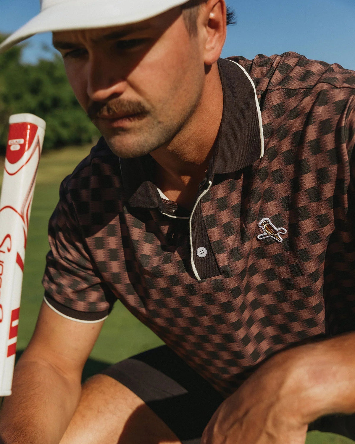 Featherlite Kooka Polo - Berry Check