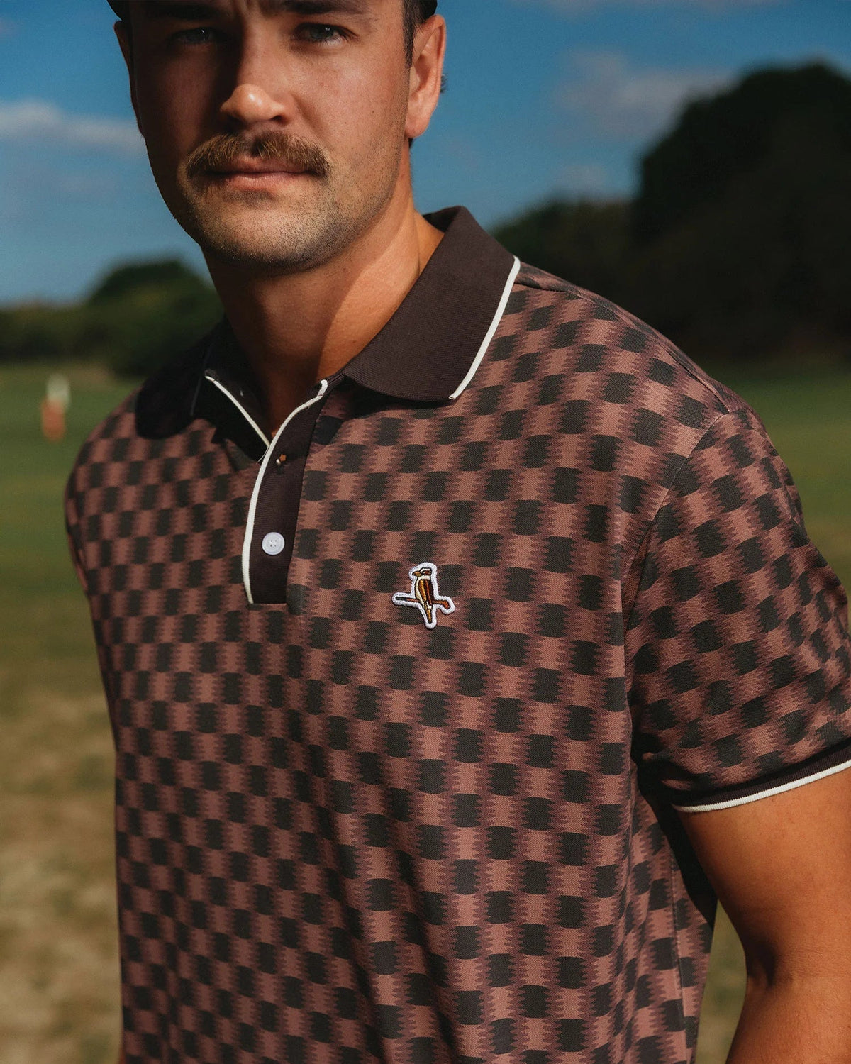 Featherlite Kooka Polo - Berry Check
